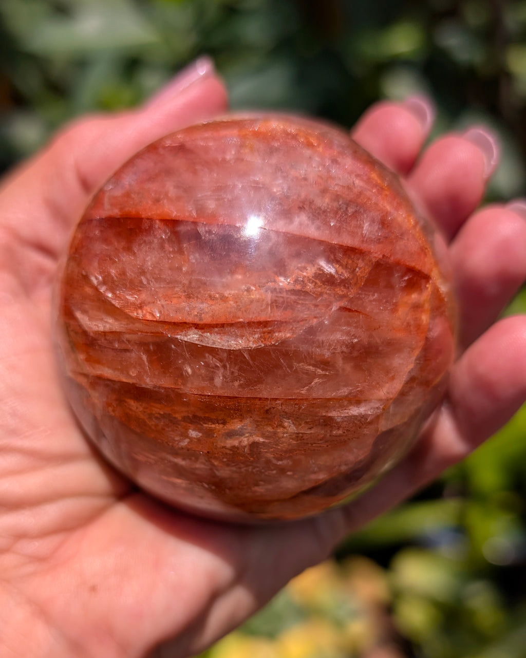 Fire Quartz Sphere A
