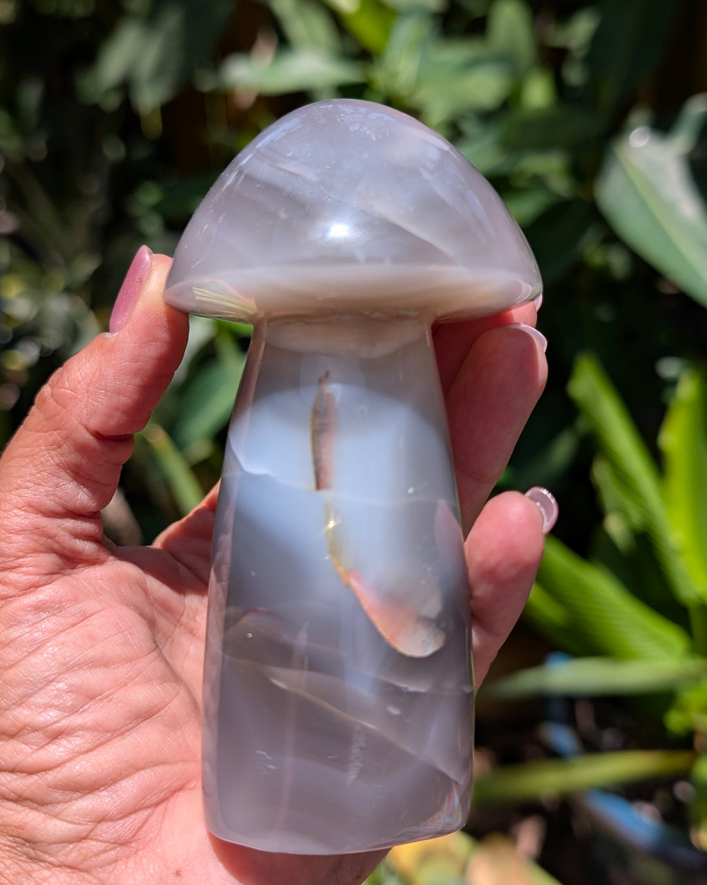 Orca Agate Mushroom H