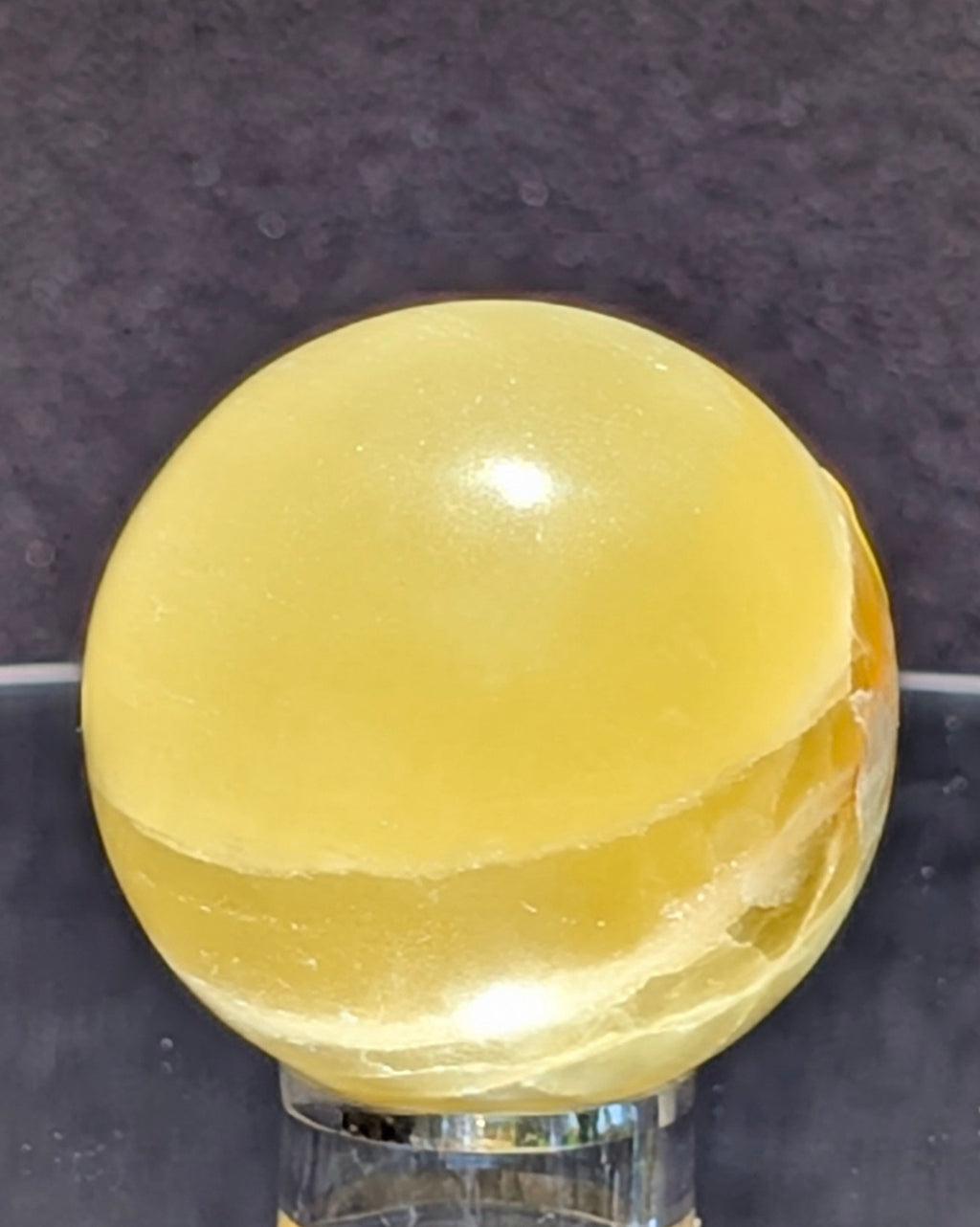 Yellow Calcite Sphere A
