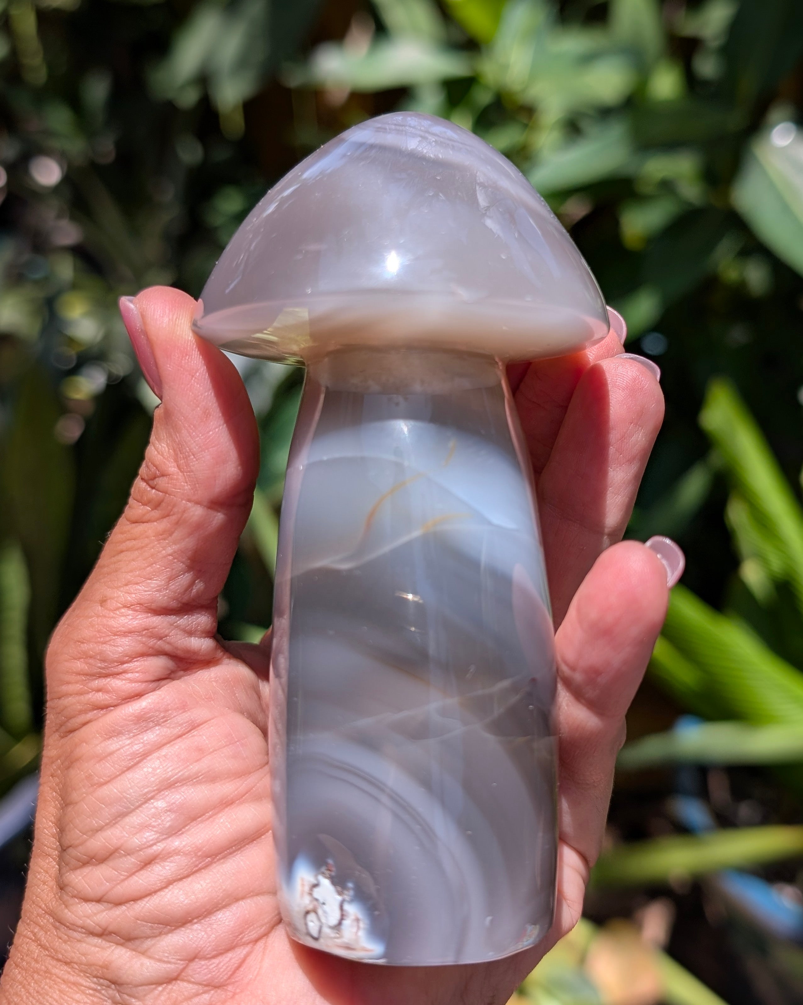 Orca Agate Mushroom H