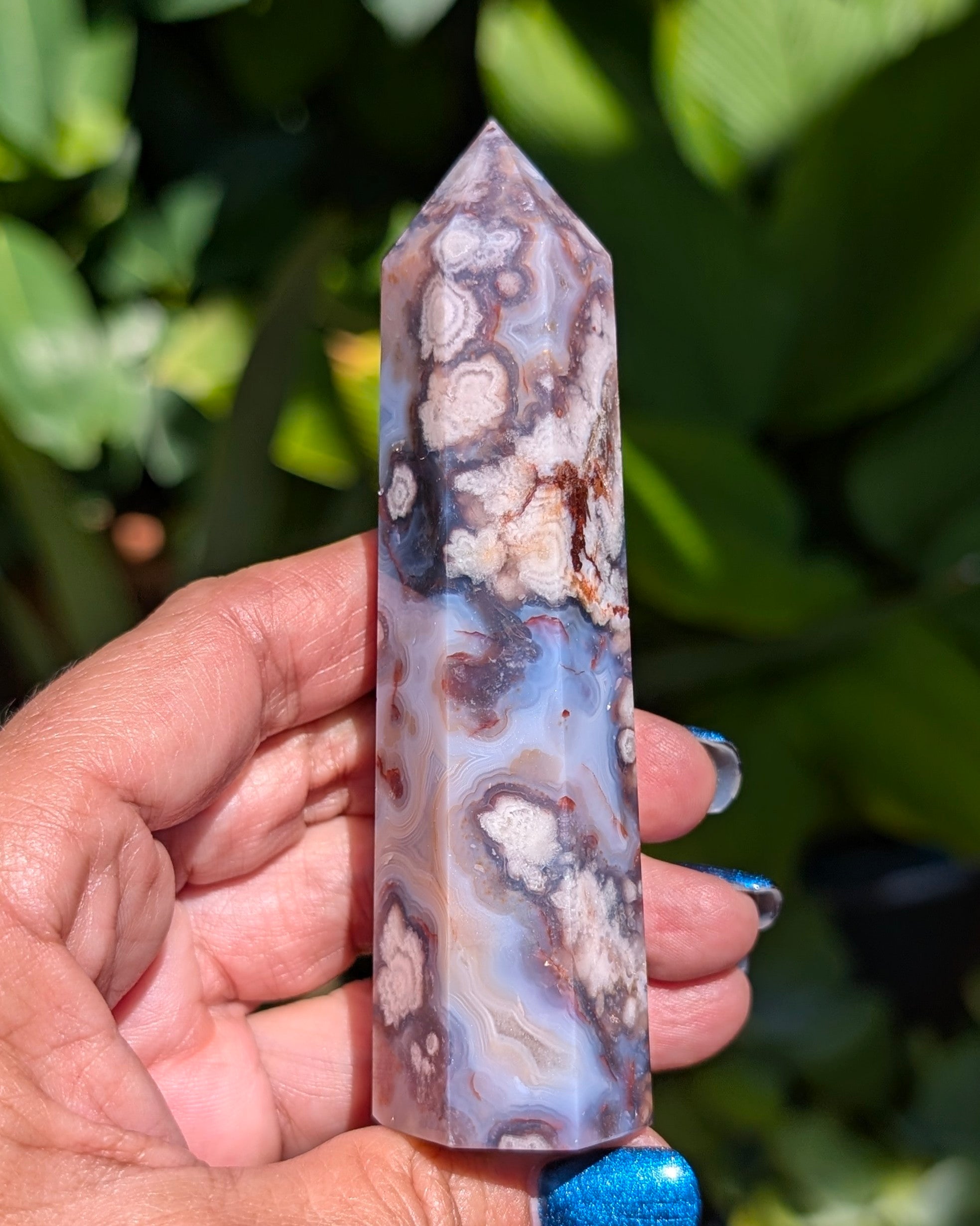 Blue Flower Agate Generator - Opt. M