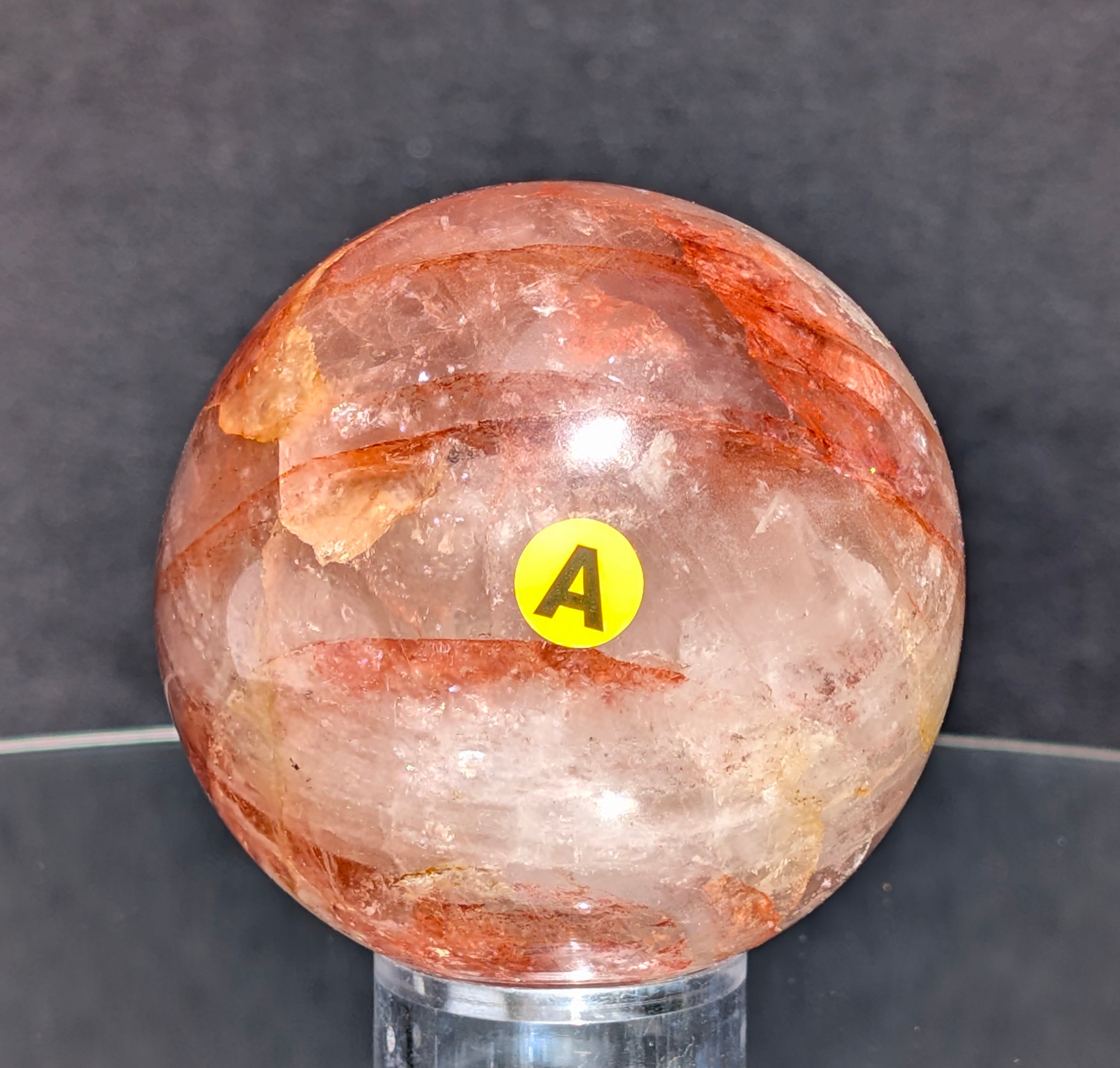 Fire Quartz Sphere A