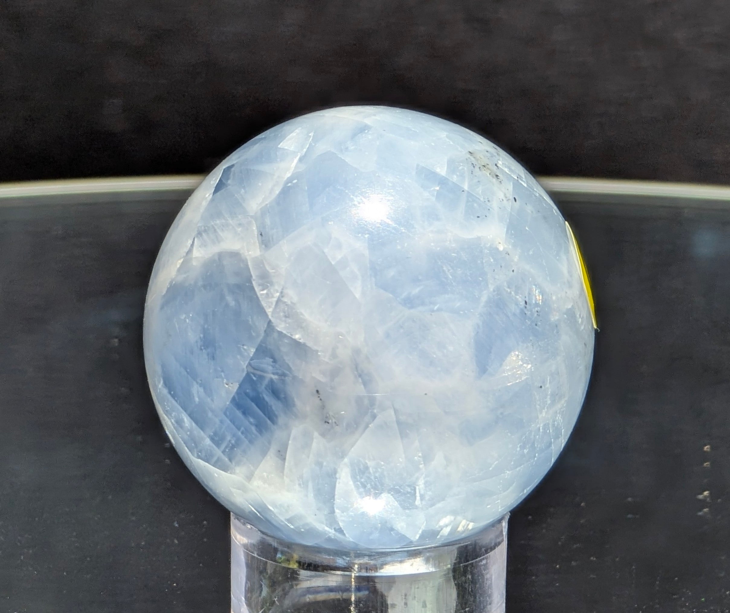 Blue Calcite Sphere G
