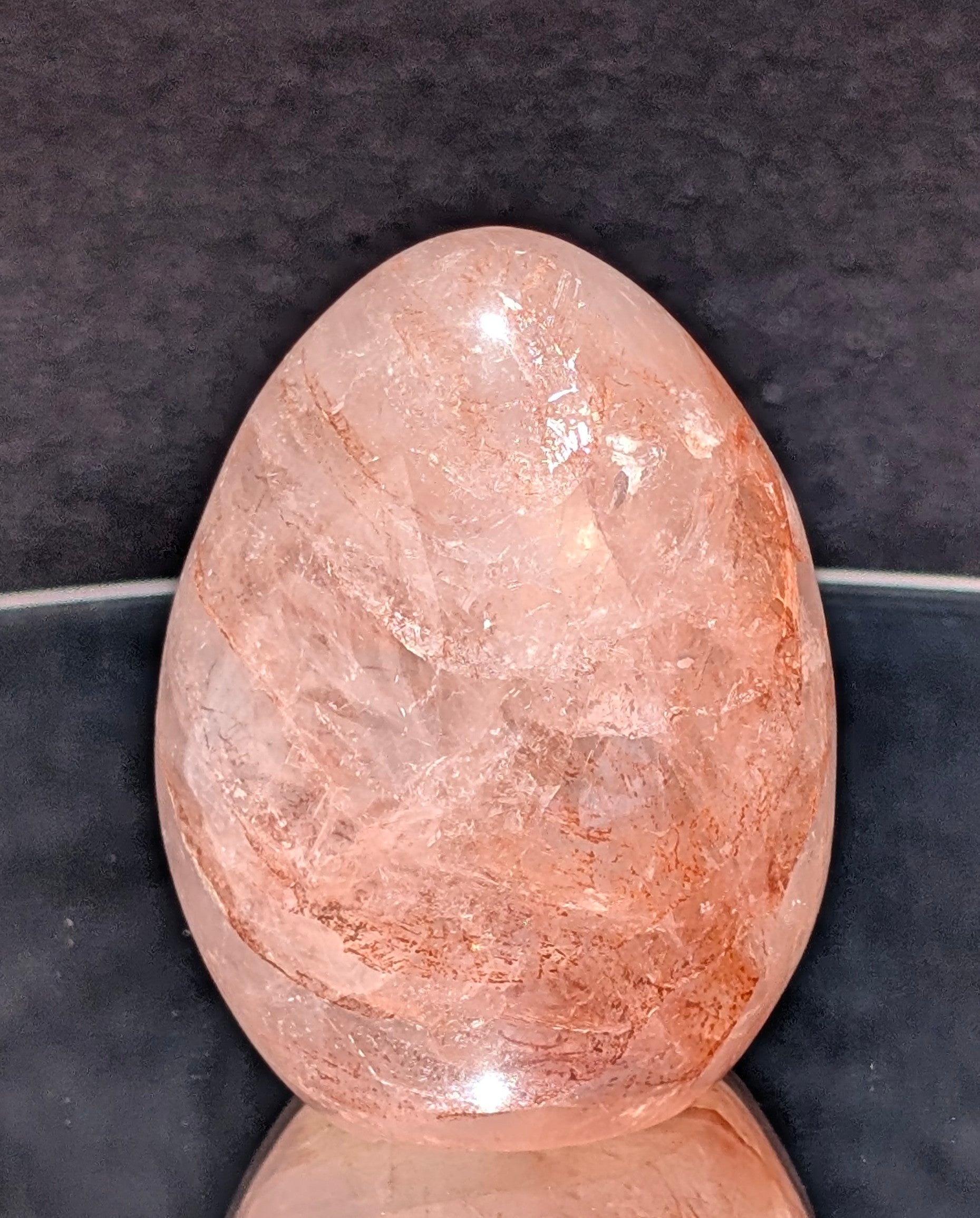 Fire Quartz Egg