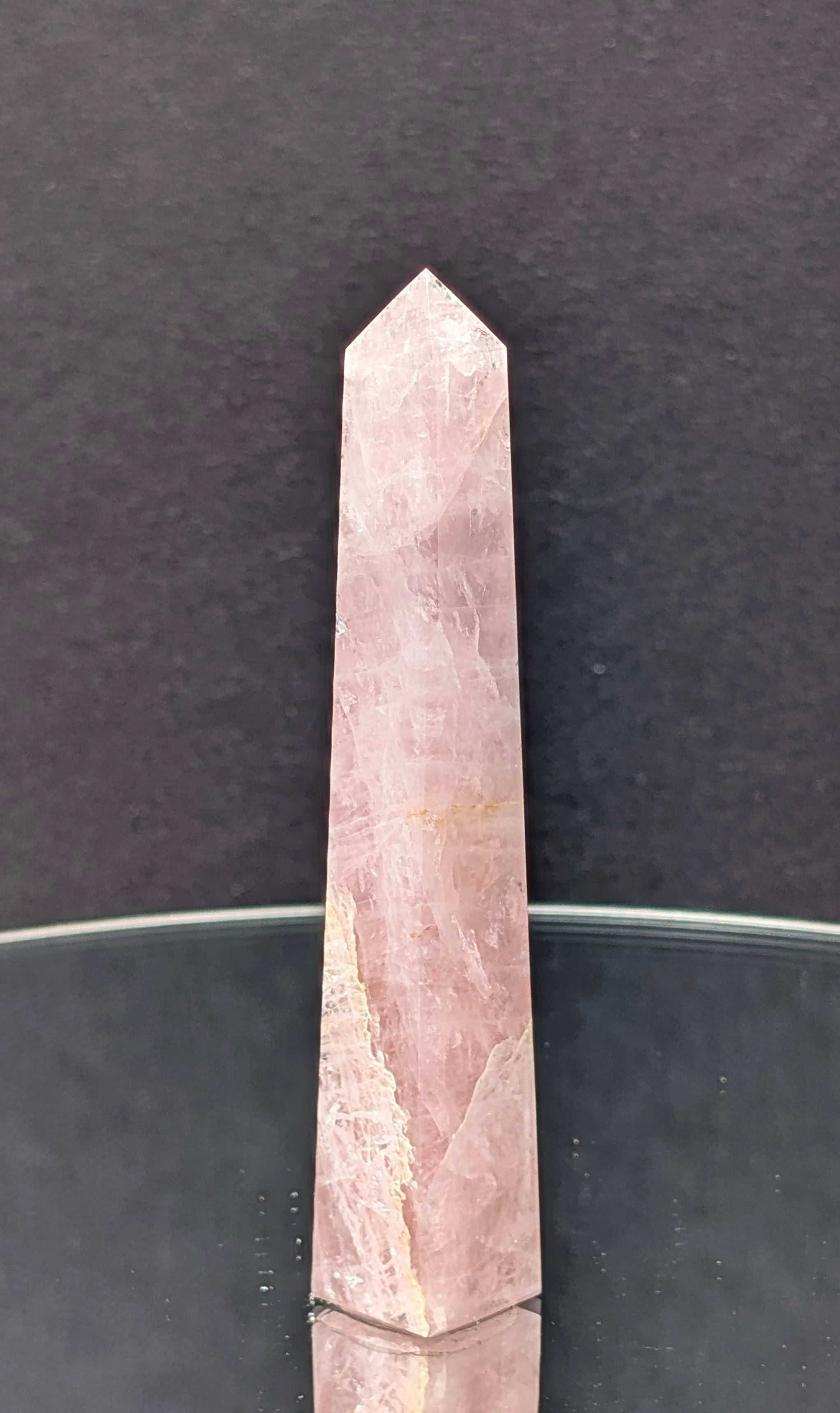 Rose Quartz Obelisk