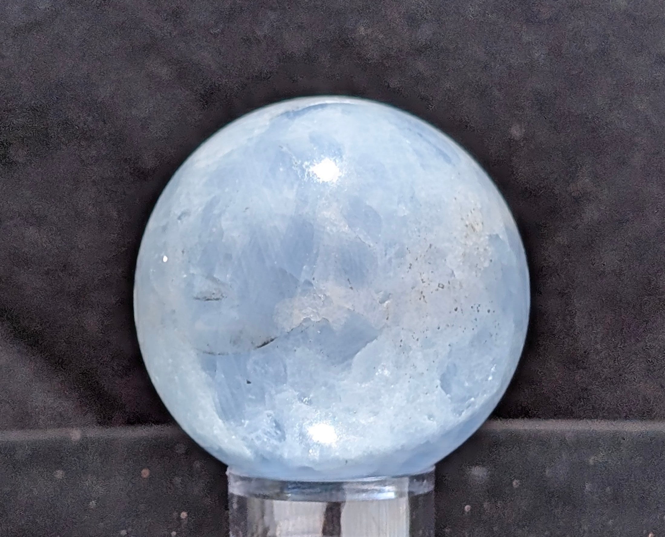 Blue Calcite Sphere B
