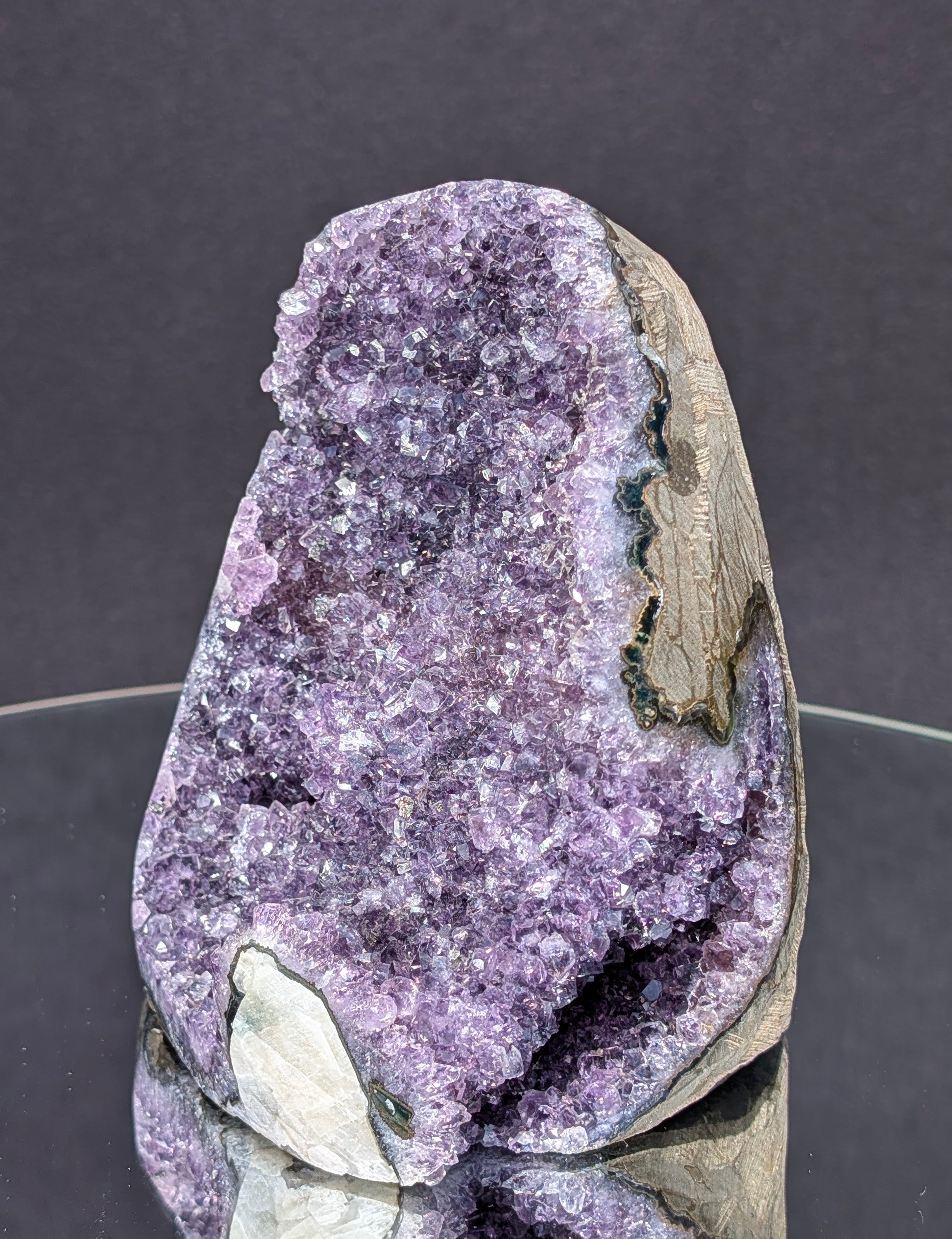 Amethyst Druzy Cluster C
