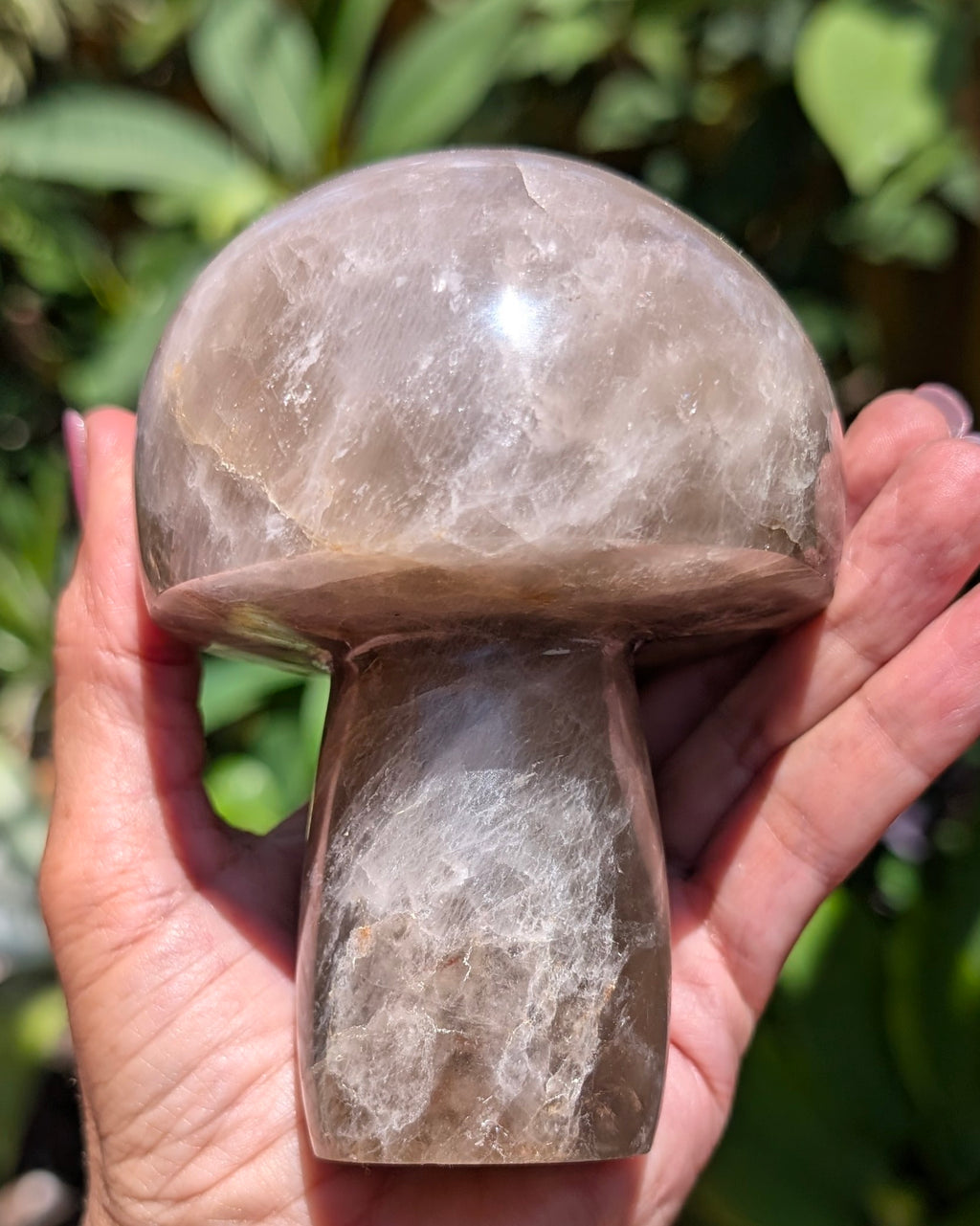 Smokey Quartz Mushroom A