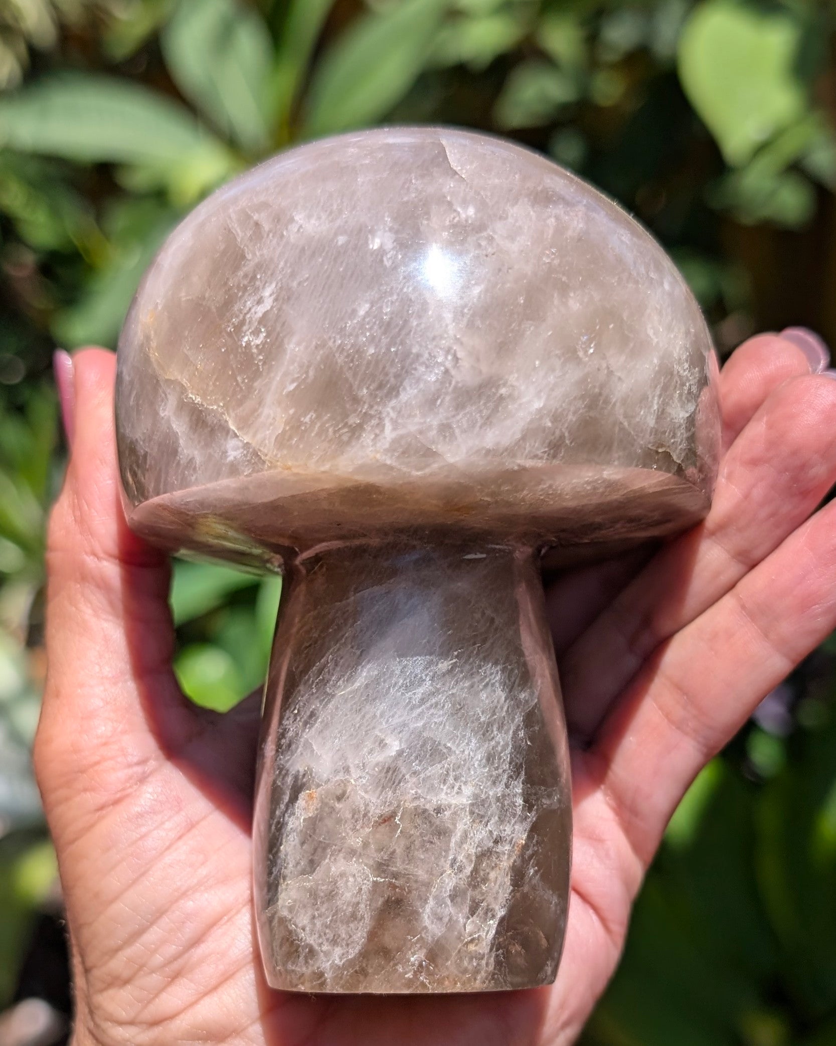Smokey Quartz Mushroom A