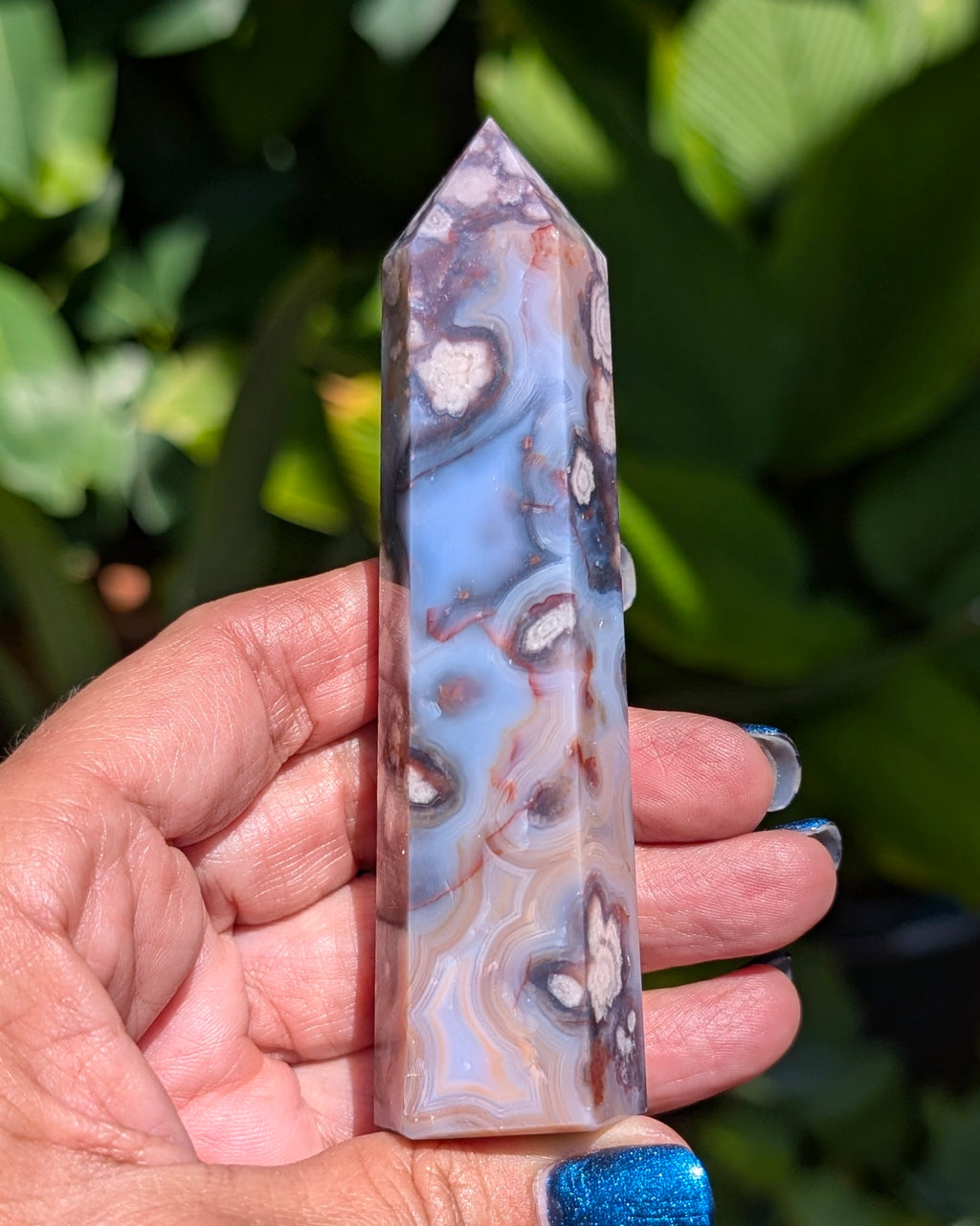 Blue Flower Agate Generator - Opt. M