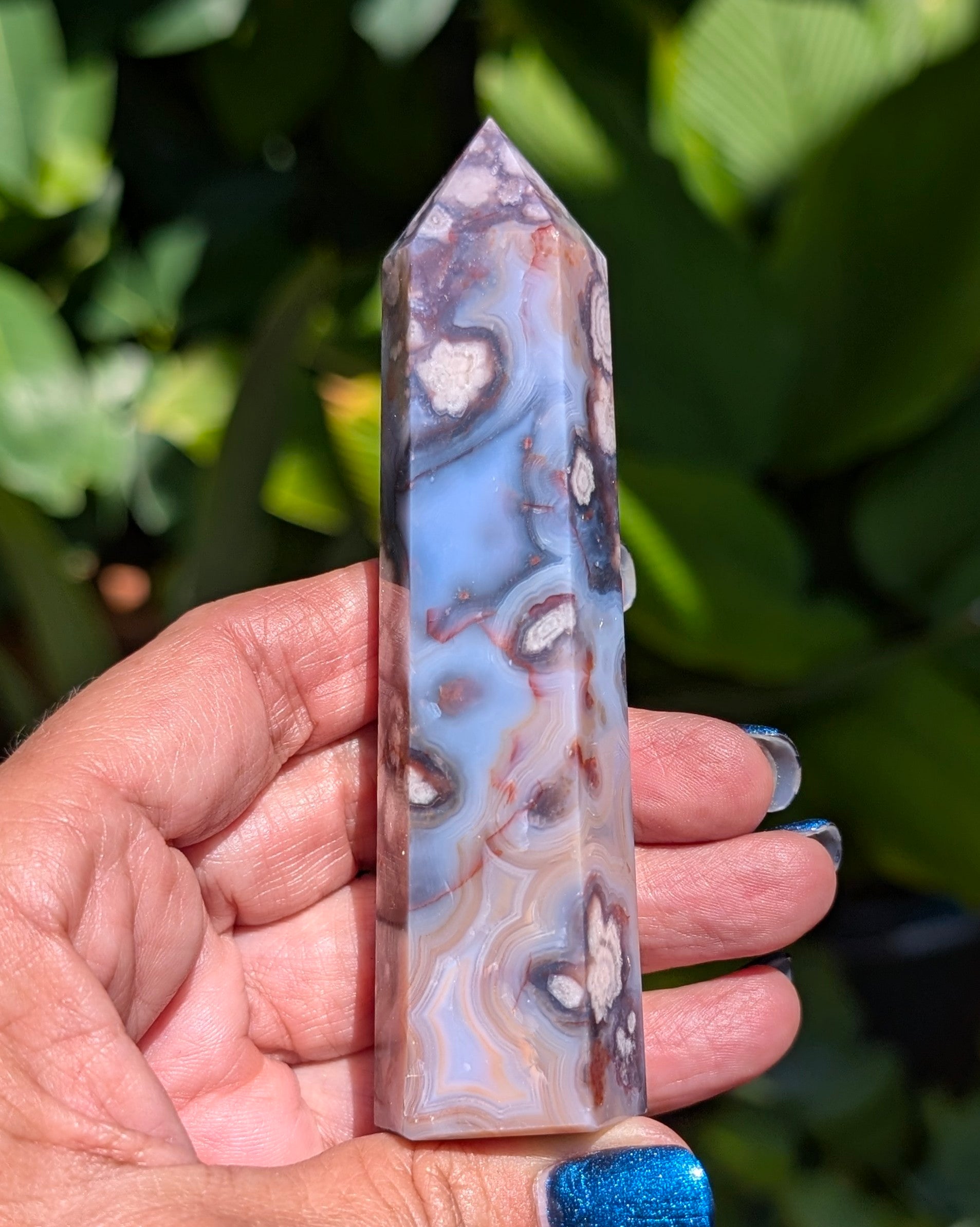 Blue Flower Agate Generator - Opt. M
