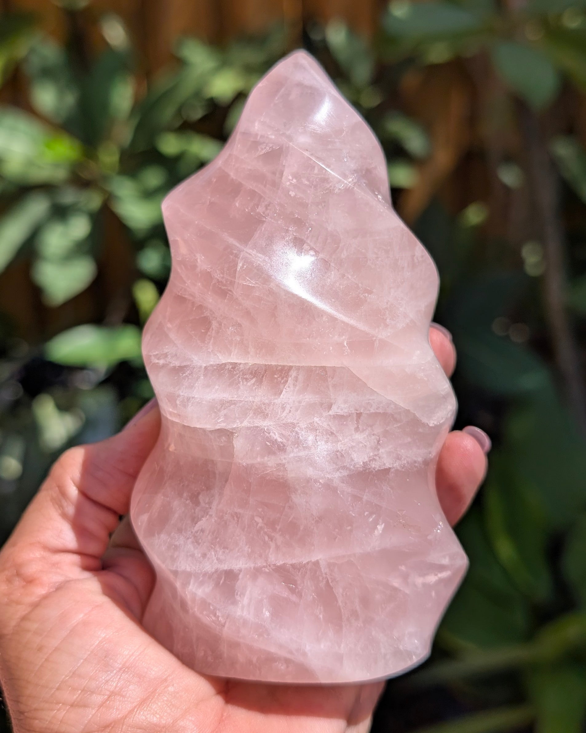 Rose Quartz Flame A