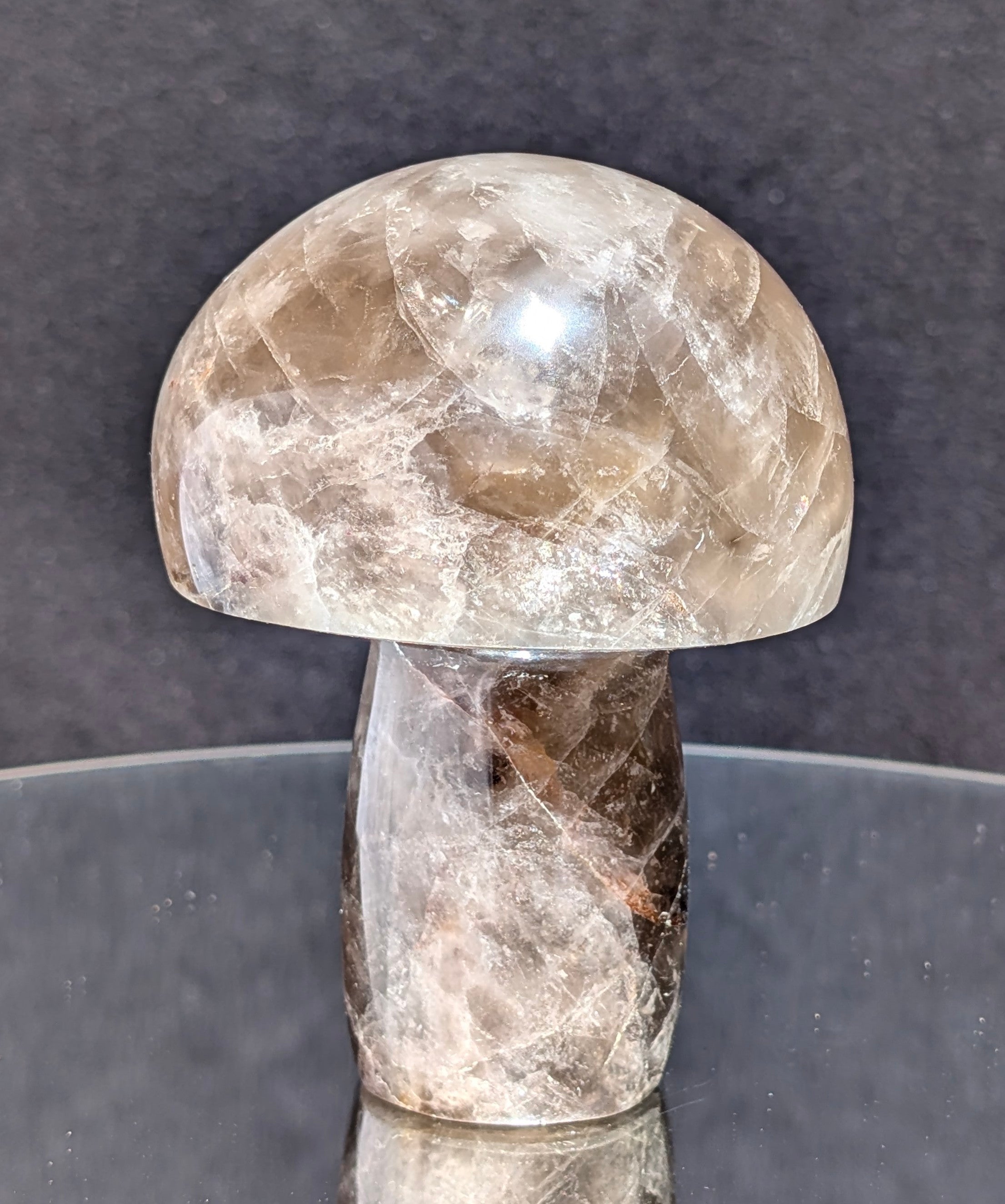 Smokey Quartz Mushroom A