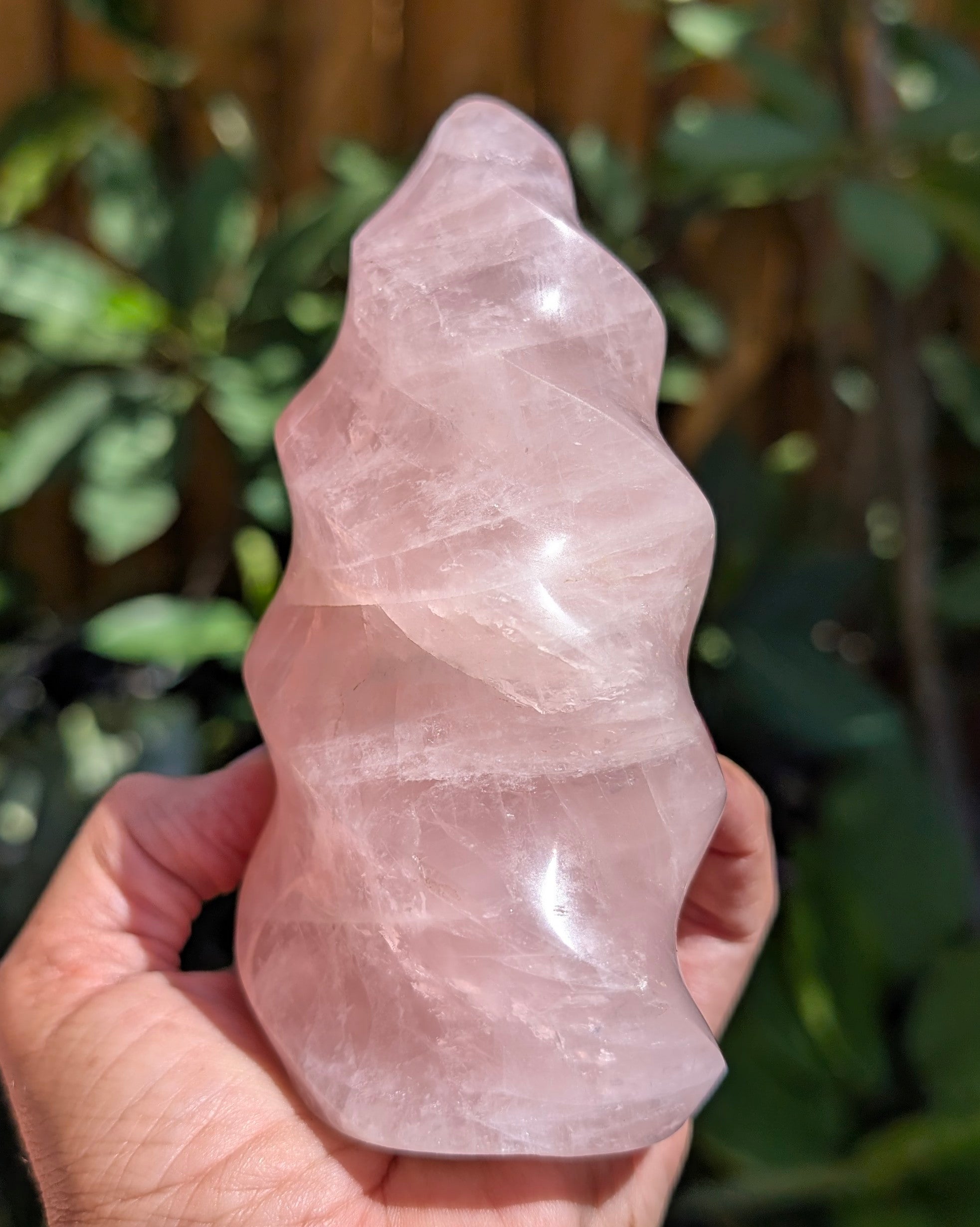 Rose Quartz Flame A