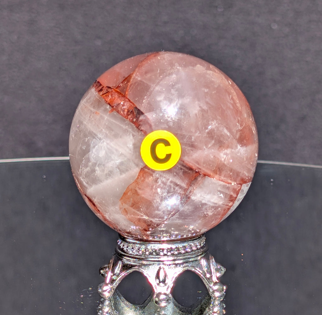 Fire Quartz Sphere C