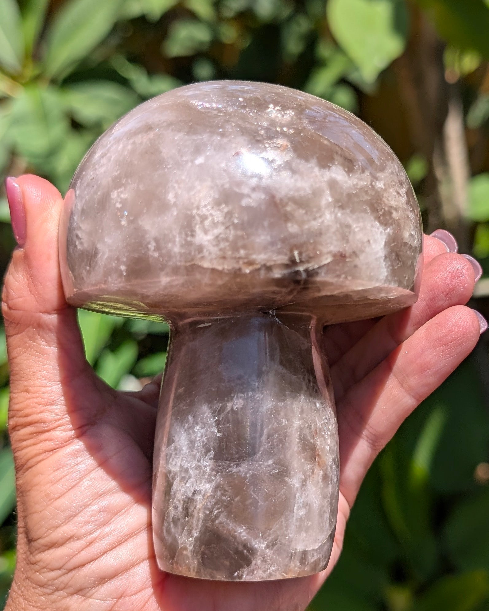 Smokey Quartz Mushroom A