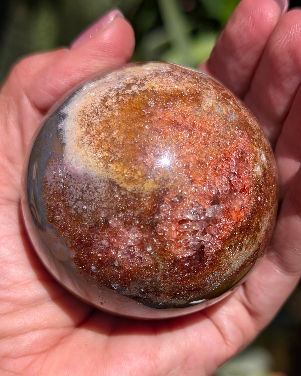 Ocean Jasper Sphere K