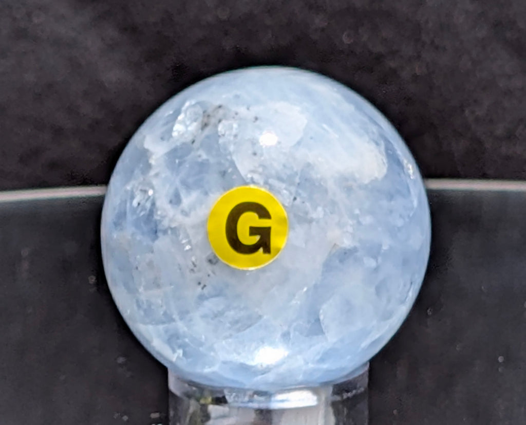 Blue Calcite Sphere G