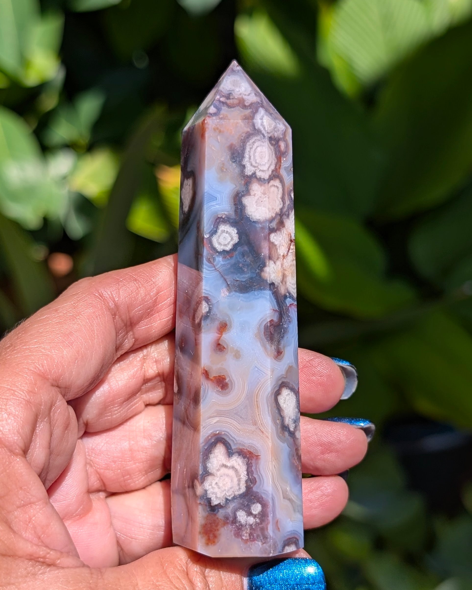 Blue Flower Agate Generator - Opt. M