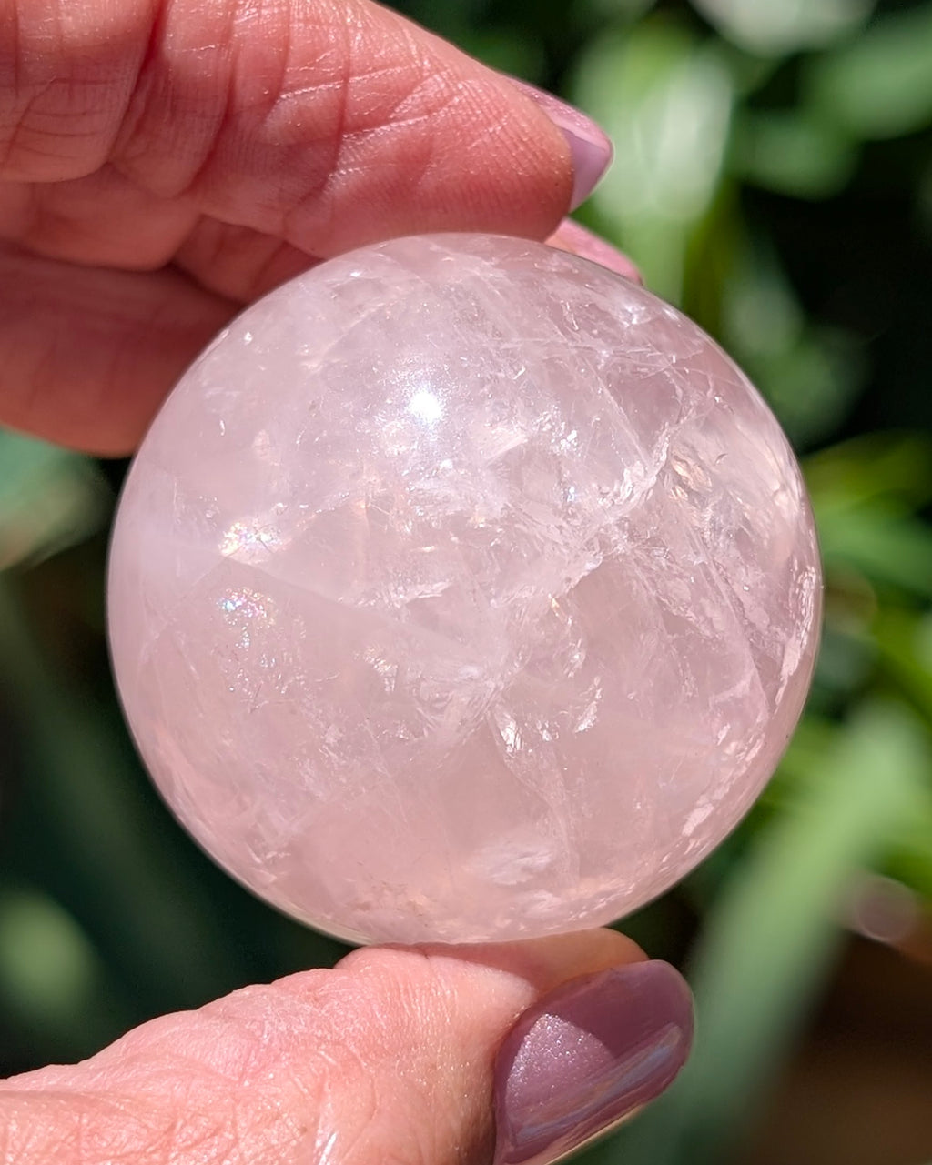 Rose Quartz Sphere I
