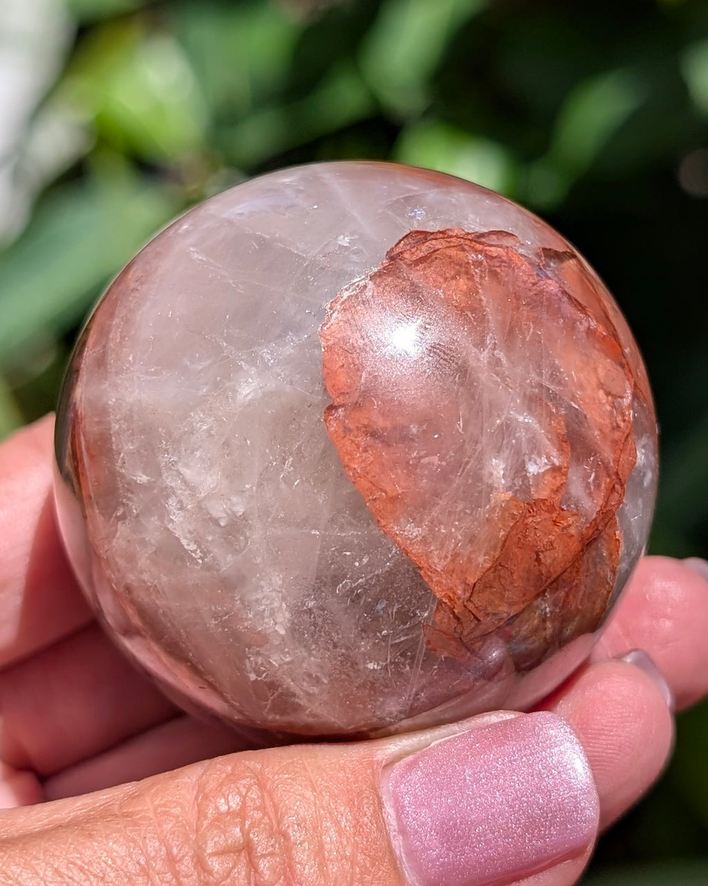 Fire Quartz Sphere C