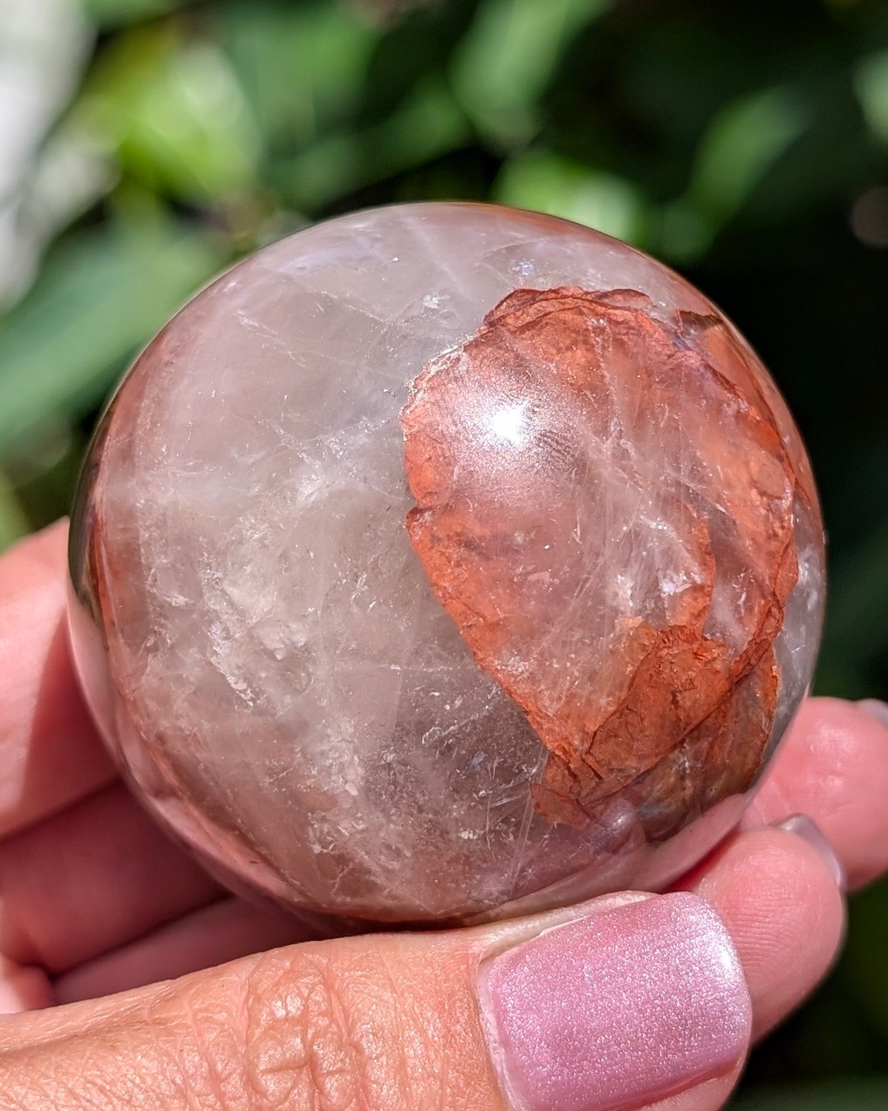 Fire Quartz Sphere C