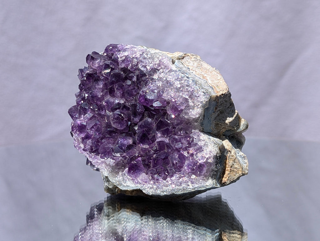 Amethyst Druzy Cluster F