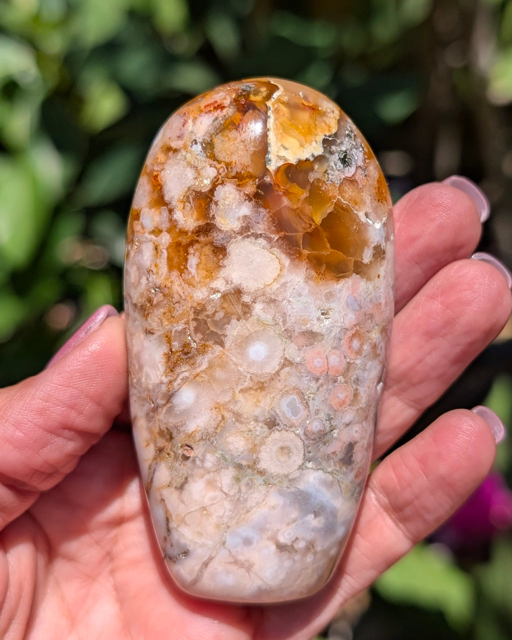 Flower Agate Freeform A