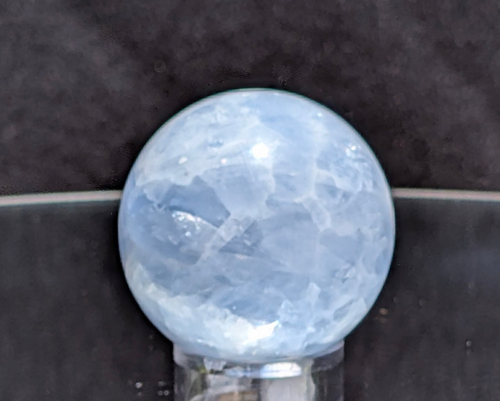 Blue Calcite Sphere G