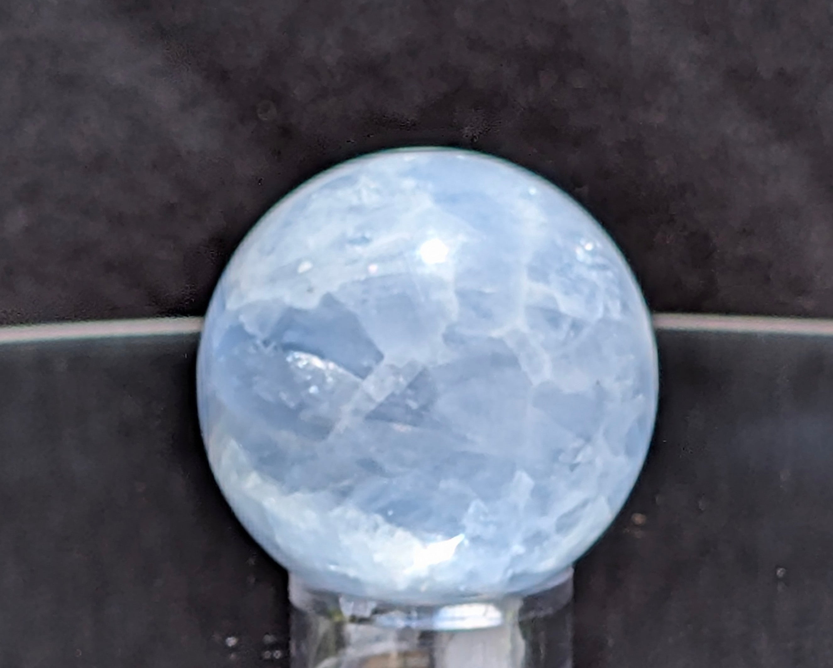 Blue Calcite Sphere G