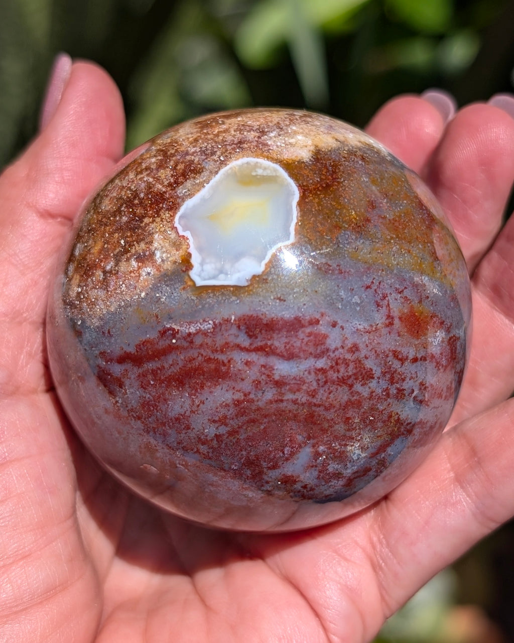 Ocean Jasper Sphere K