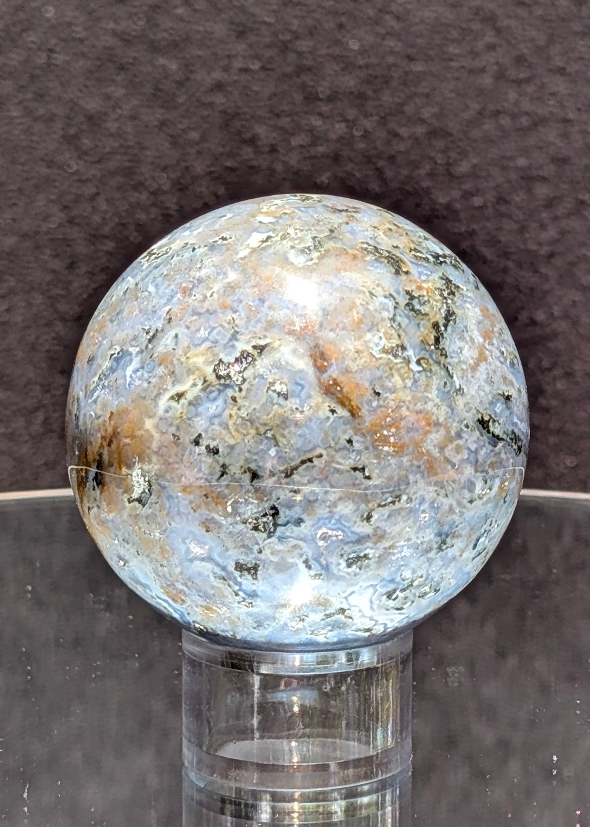 Ocean Jasper Sphere L