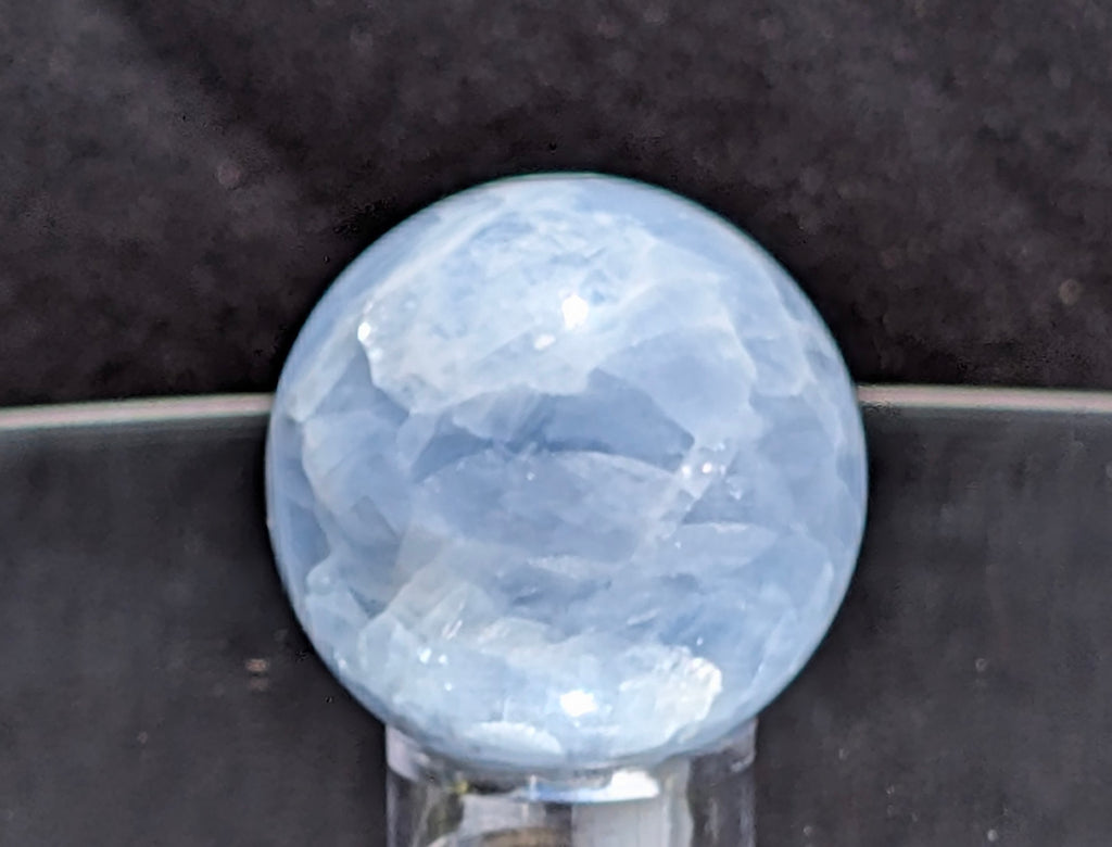 Blue Calcite Sphere G