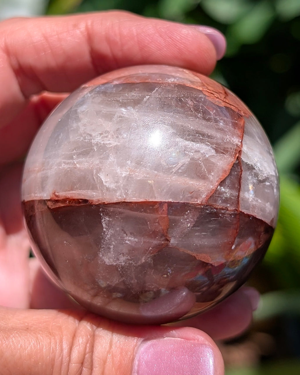 Fire Quartz Sphere C