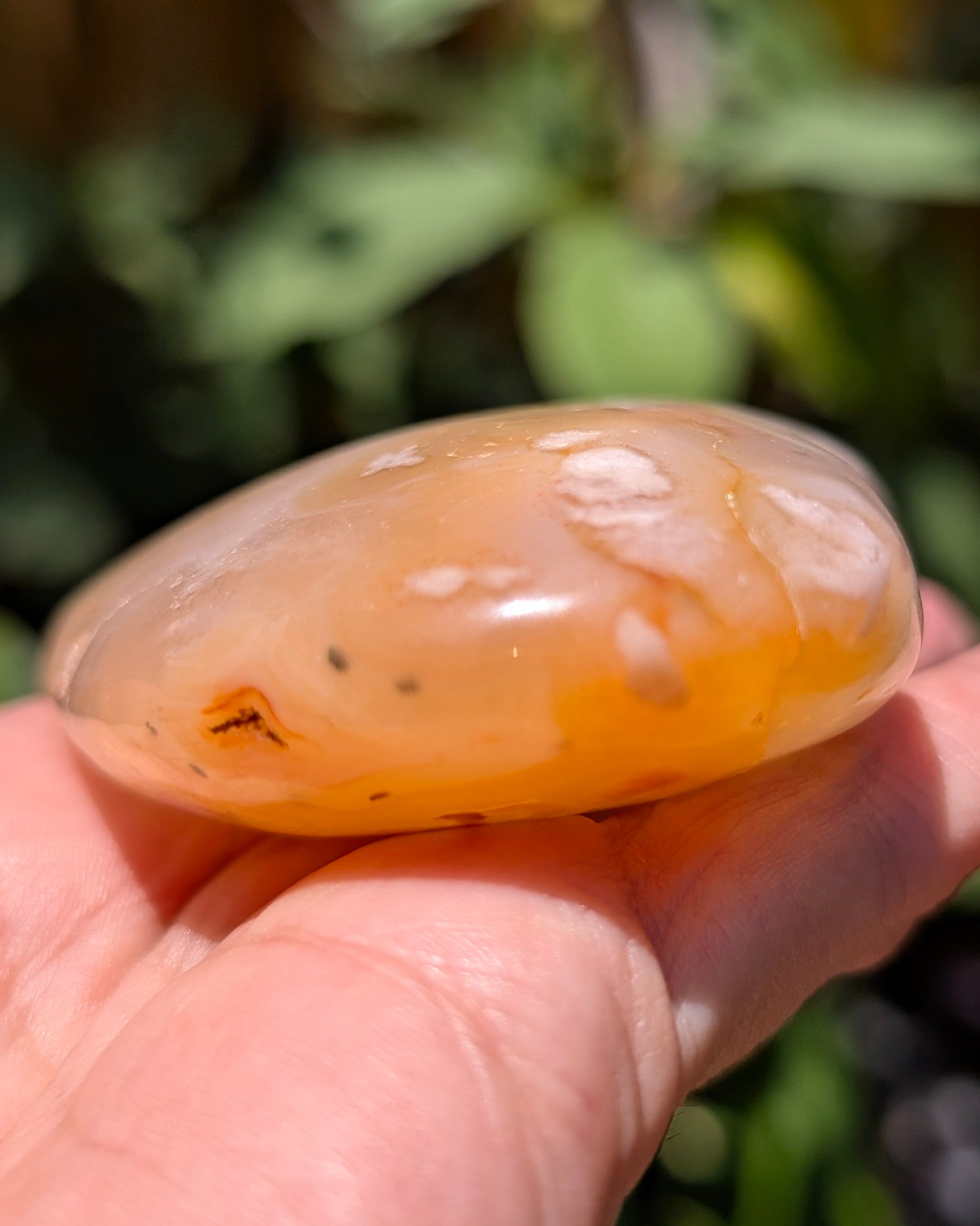 Flower Agate Heart H