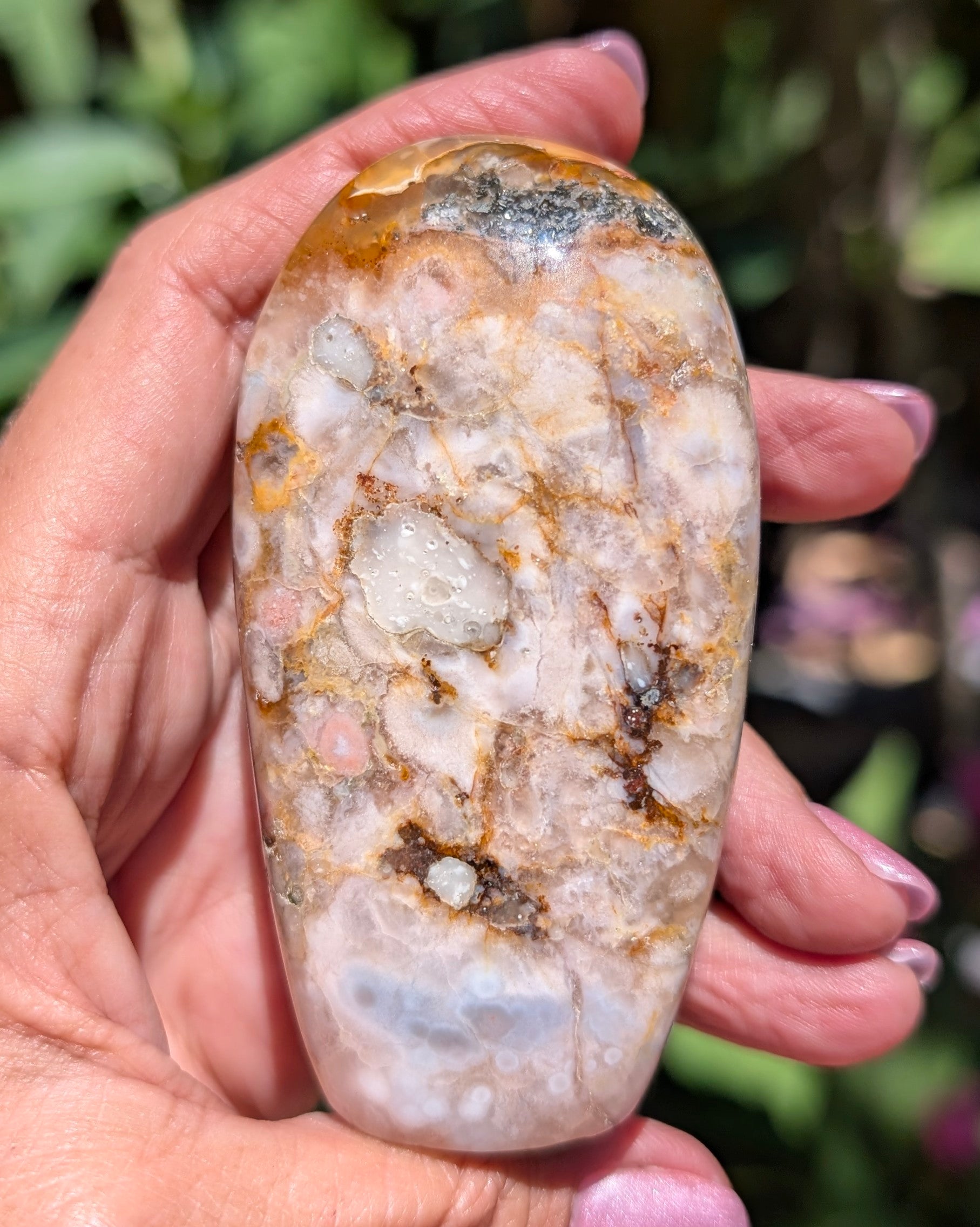 Flower Agate Freeform A