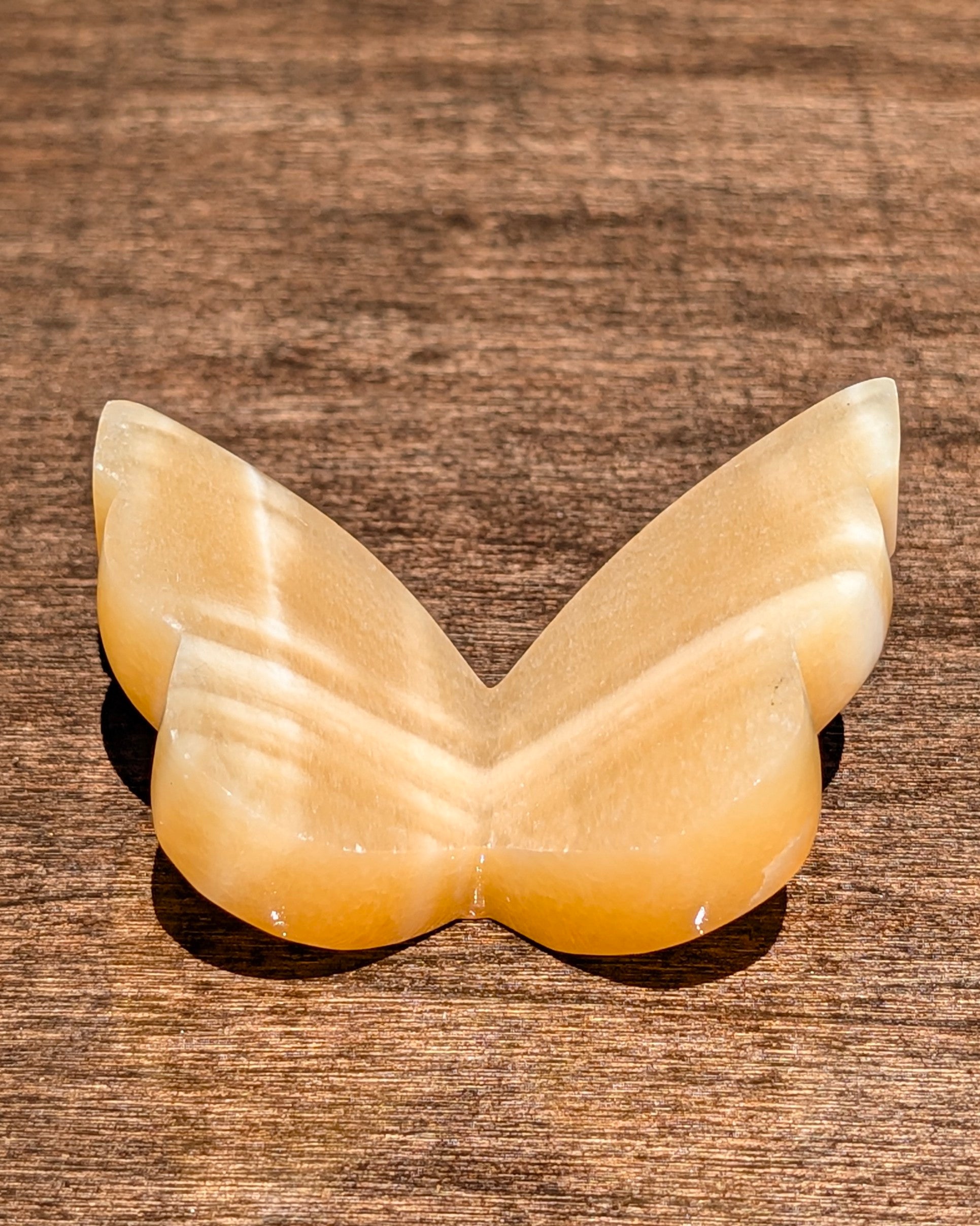 Orange Calcite Butterfly U