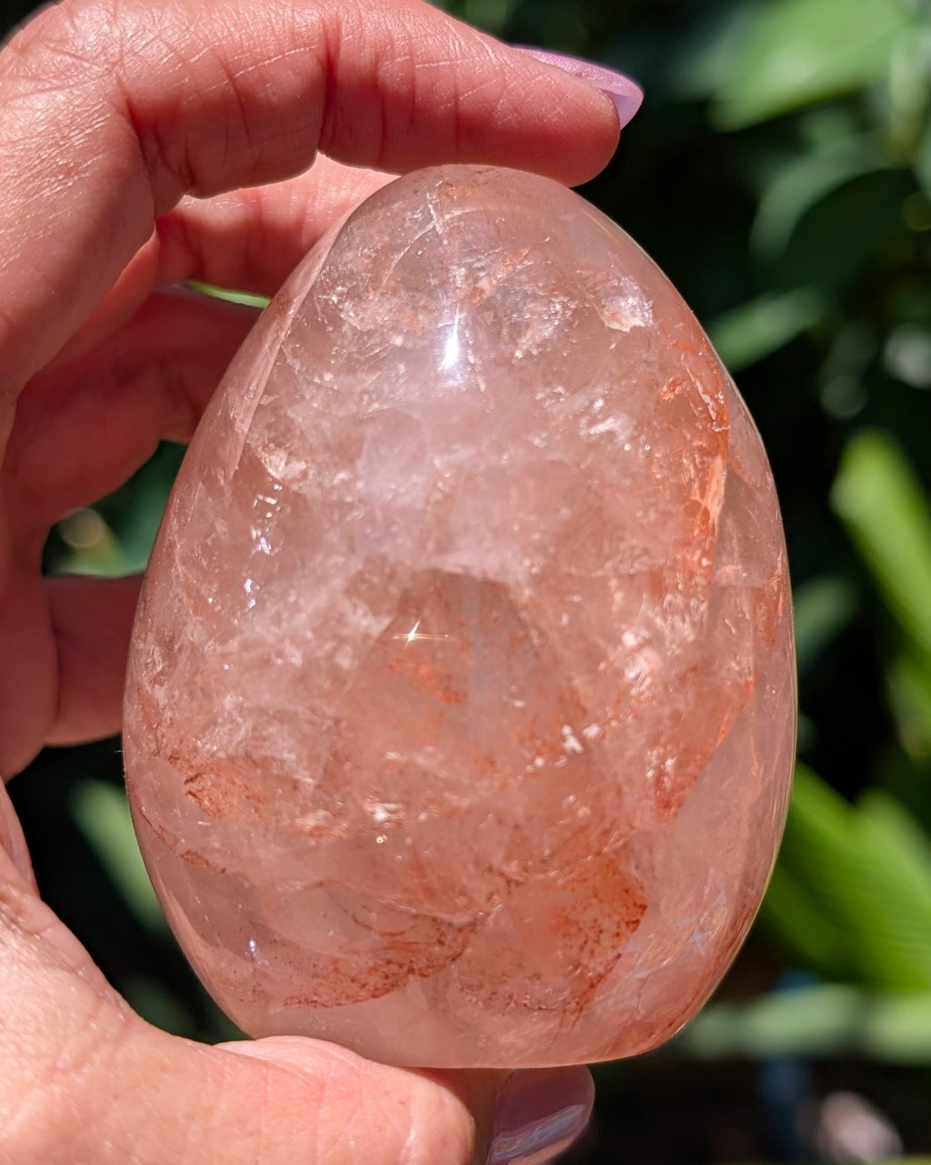 Fire Quartz Egg