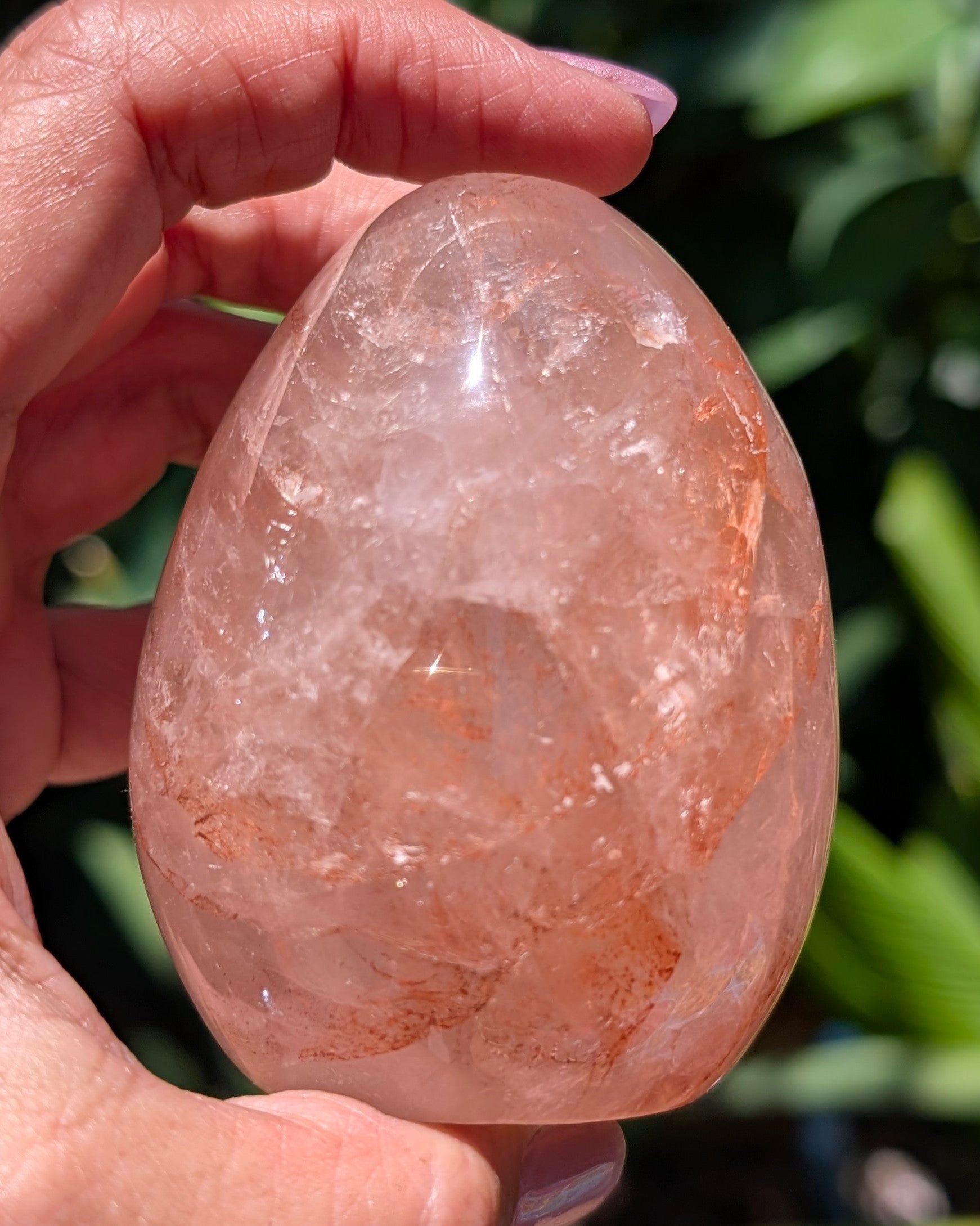 Fire Quartz Egg