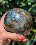 Flashy Labradorite Sphere - Opt. A