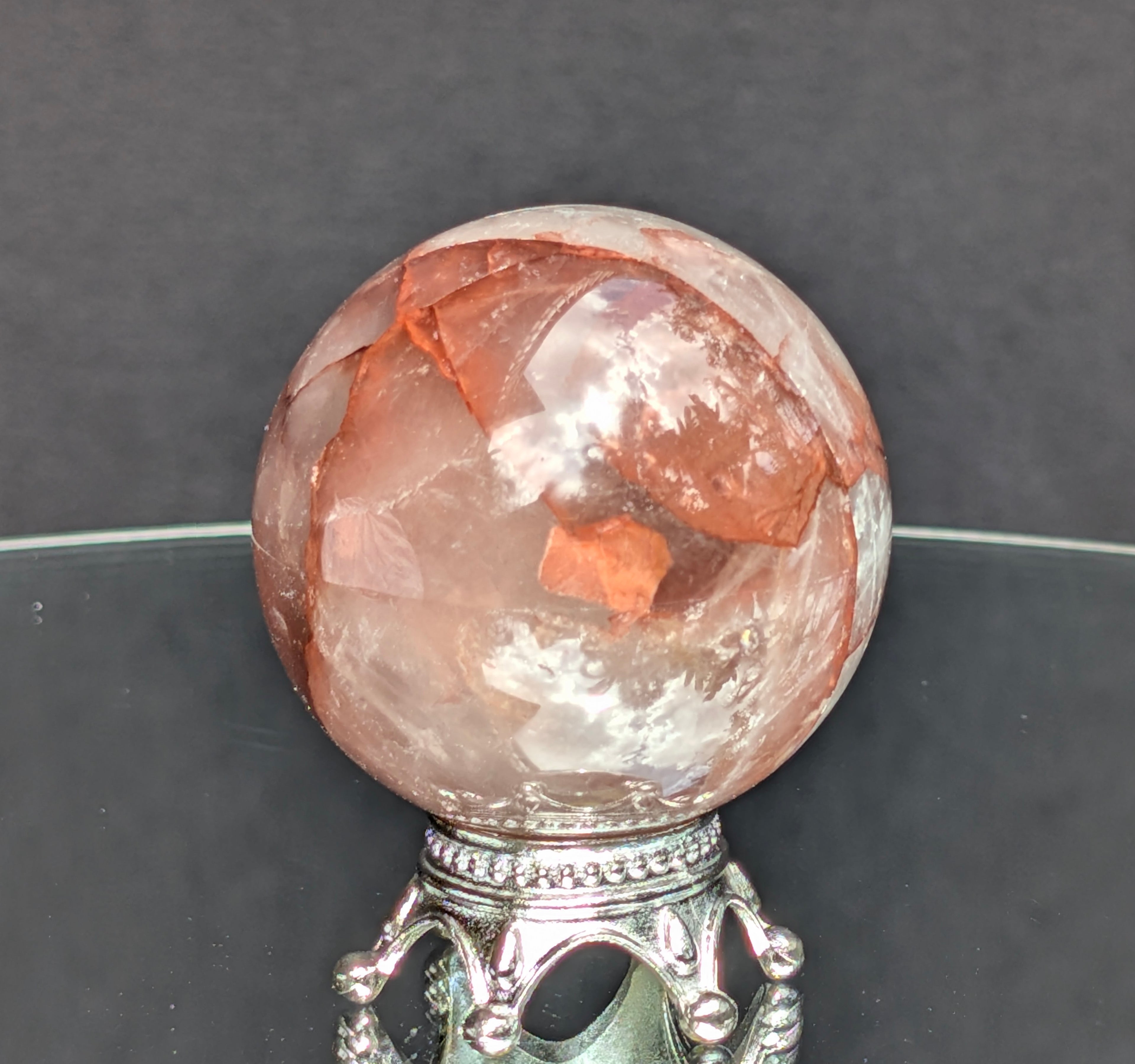 Fire Quartz Sphere C