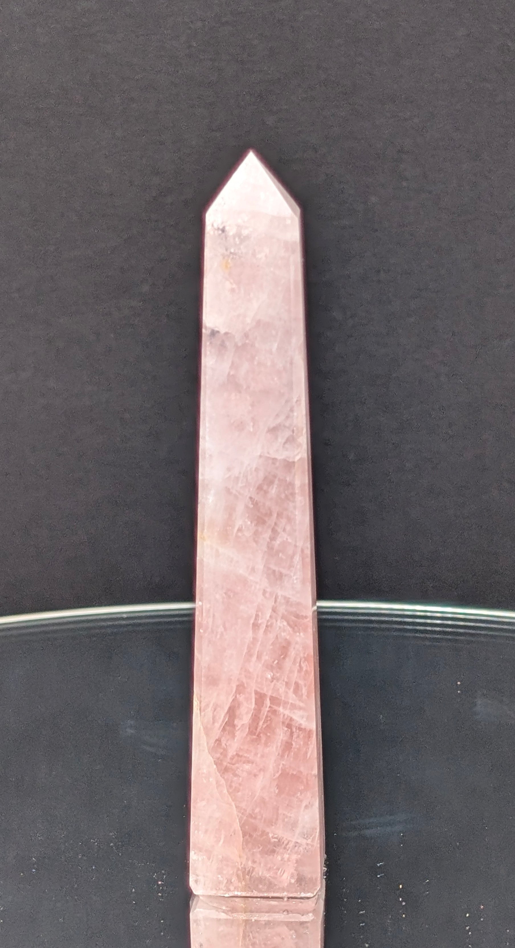 Rose Quartz Obelisk