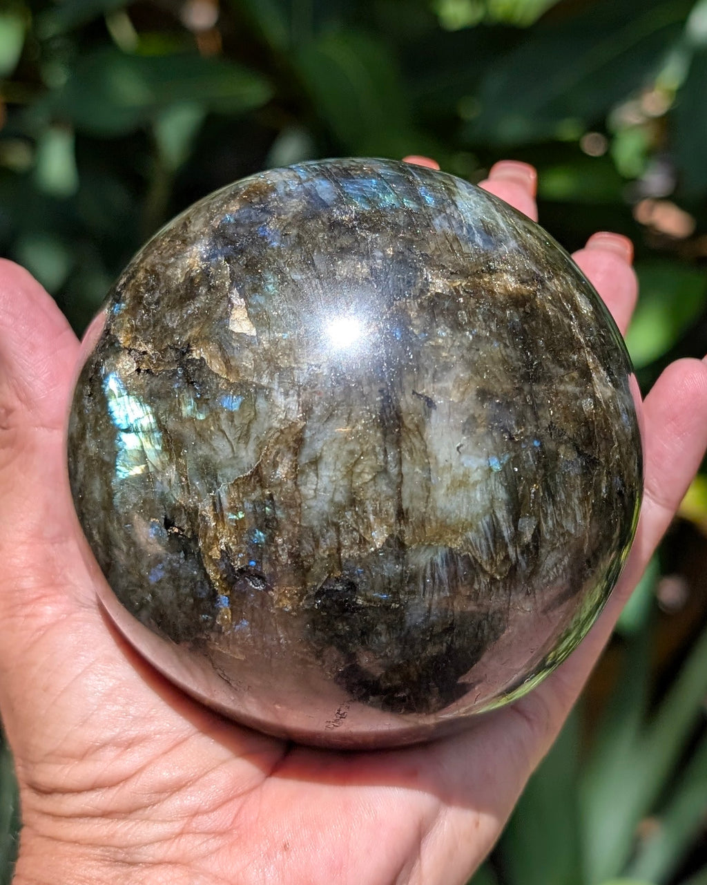 Flashy Labradorite Sphere - Opt. A