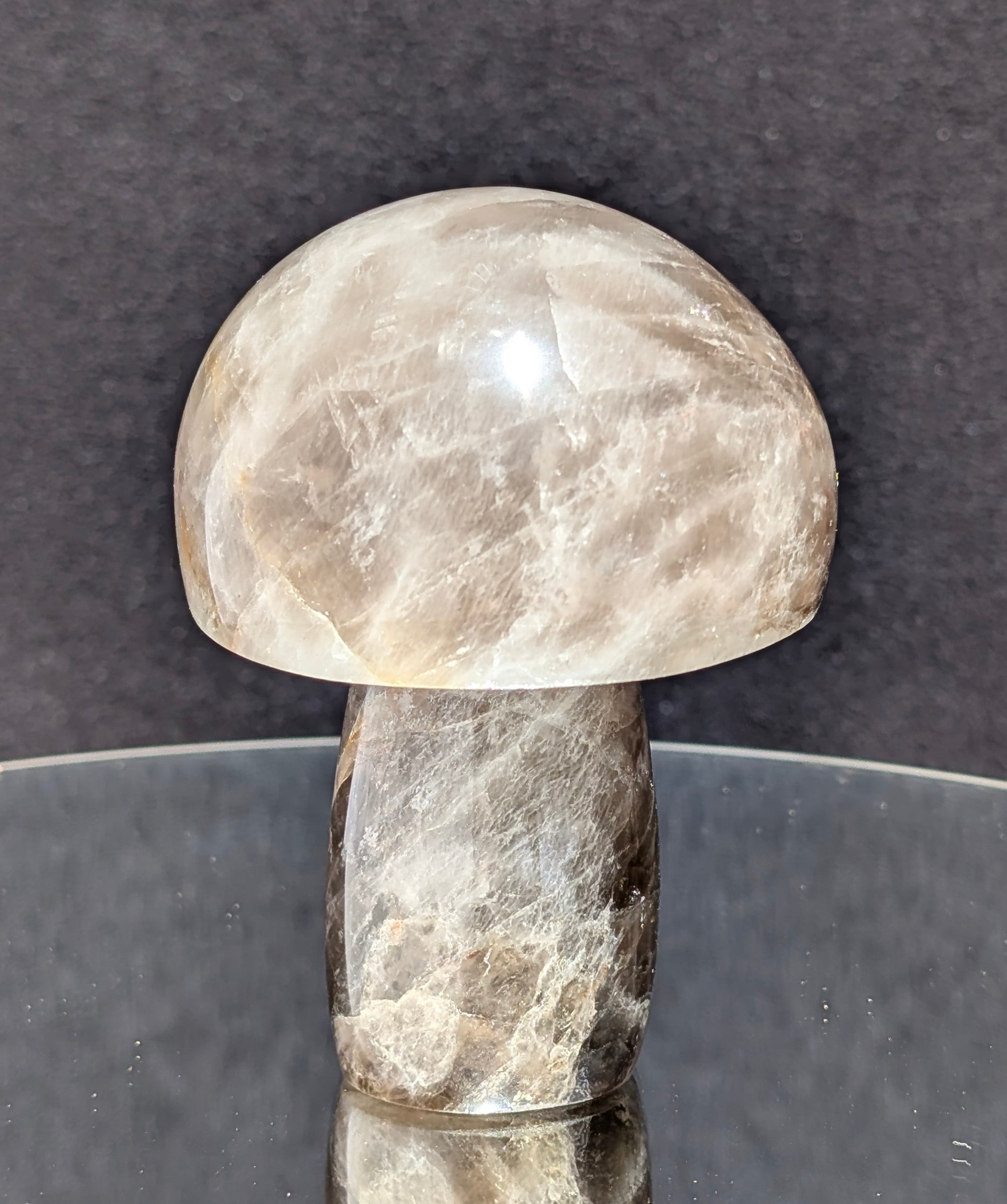 Smokey Quartz Mushroom A