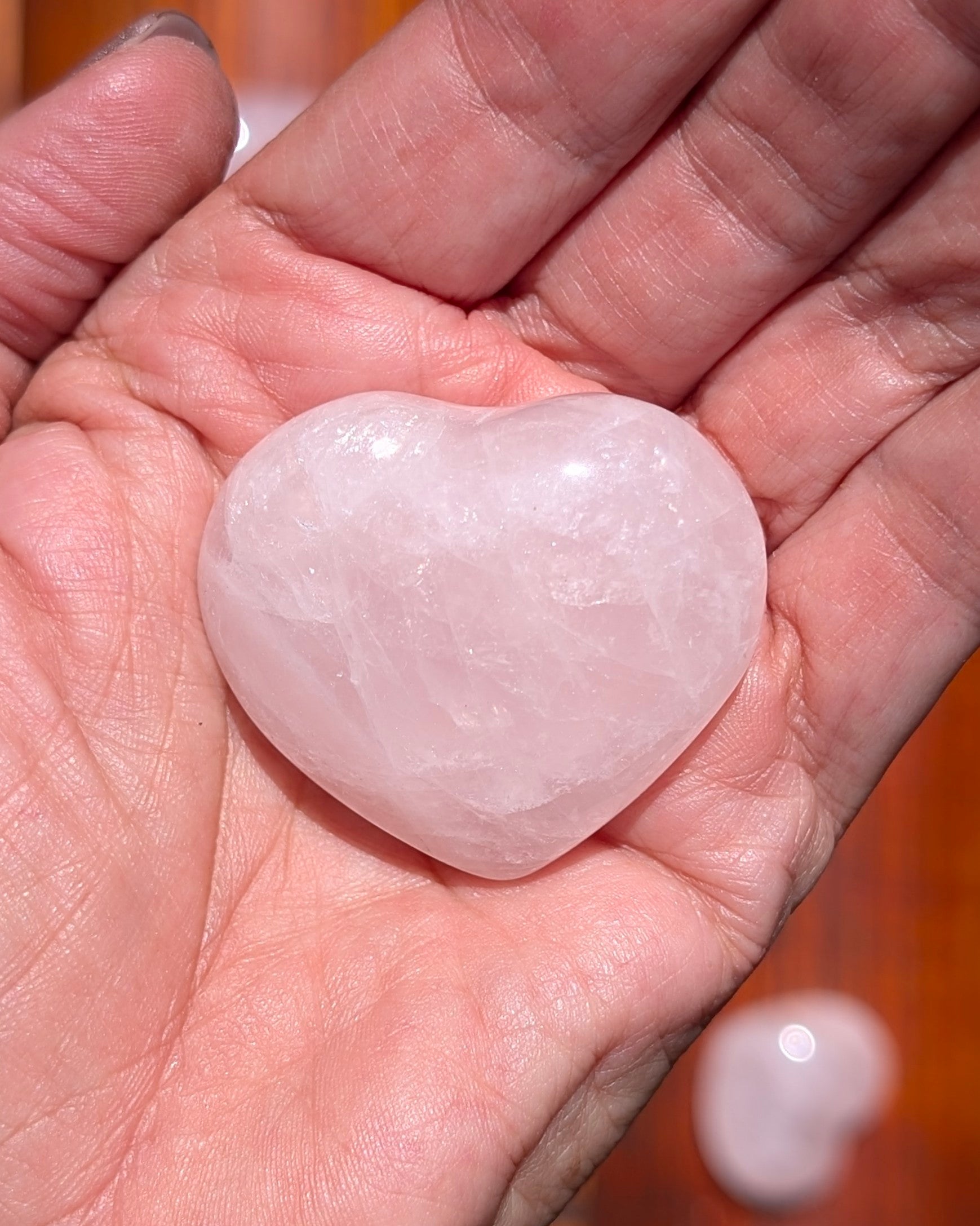 Rose Quartz Heart - Opt. D
