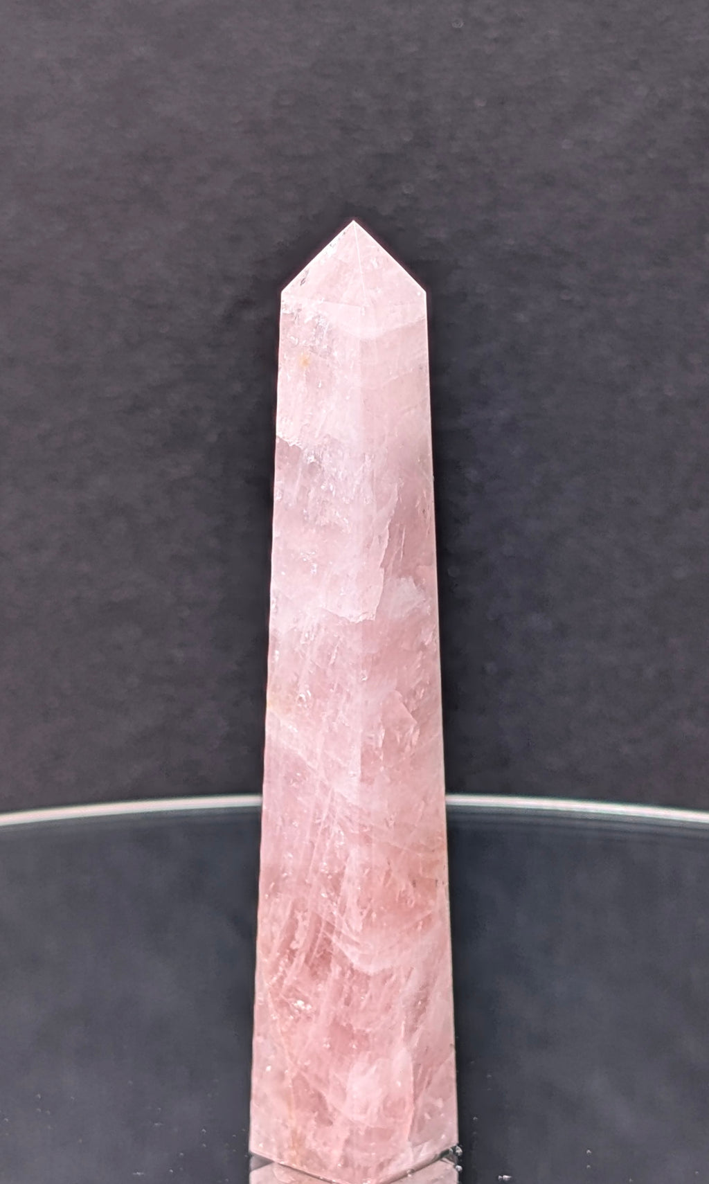 Rose Quartz Obelisk
