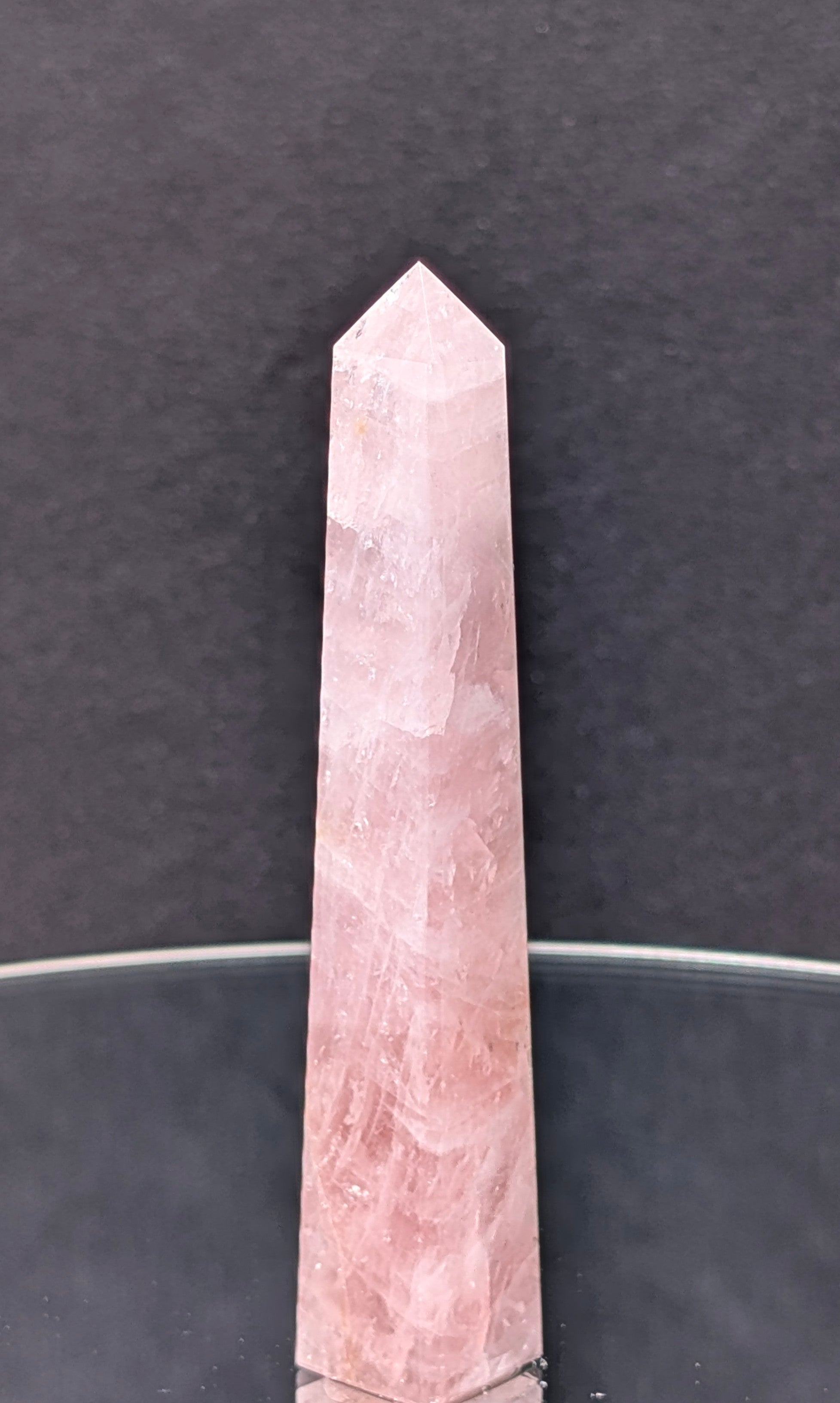 Rose Quartz Obelisk
