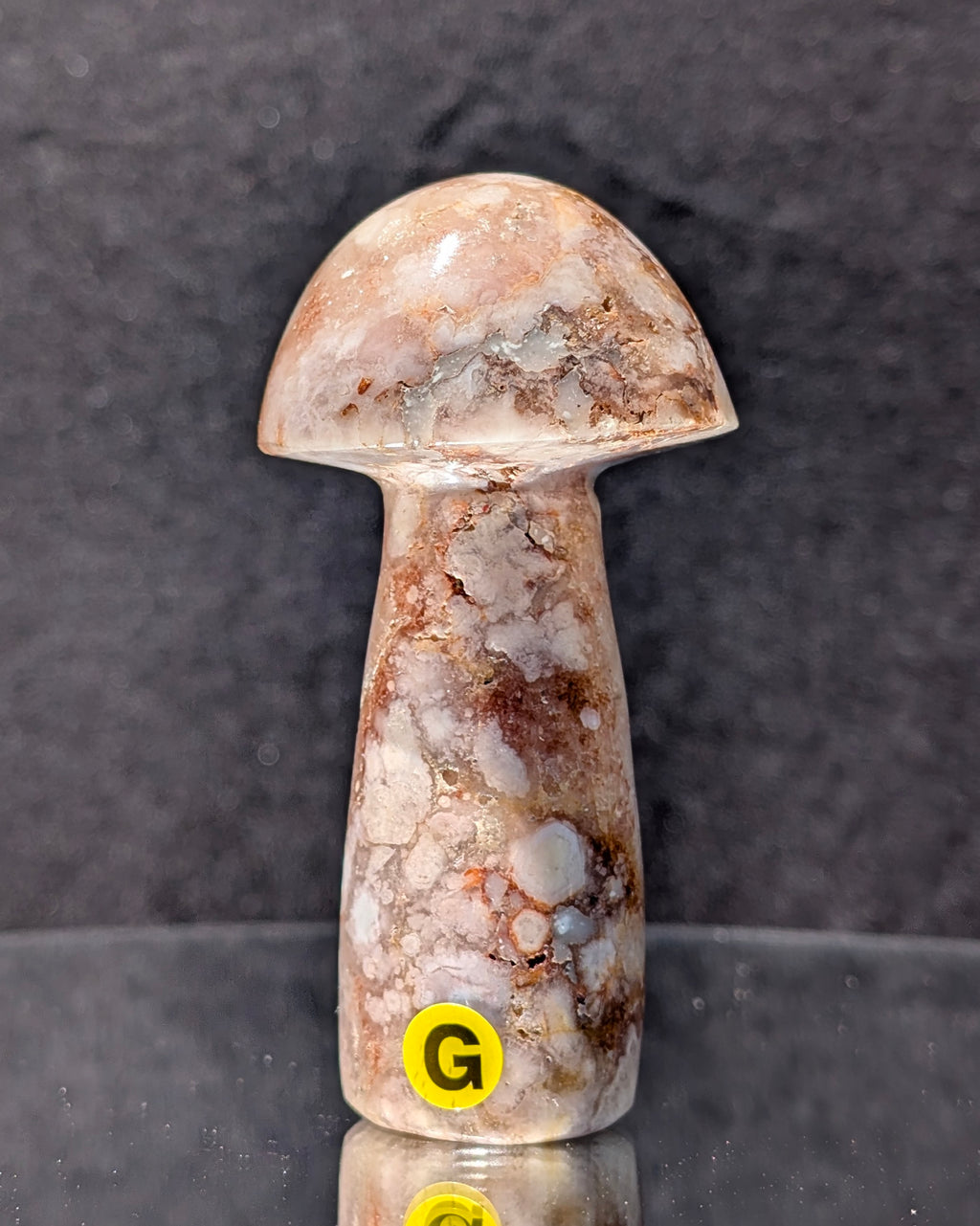 Flower Agate Mushroom G
