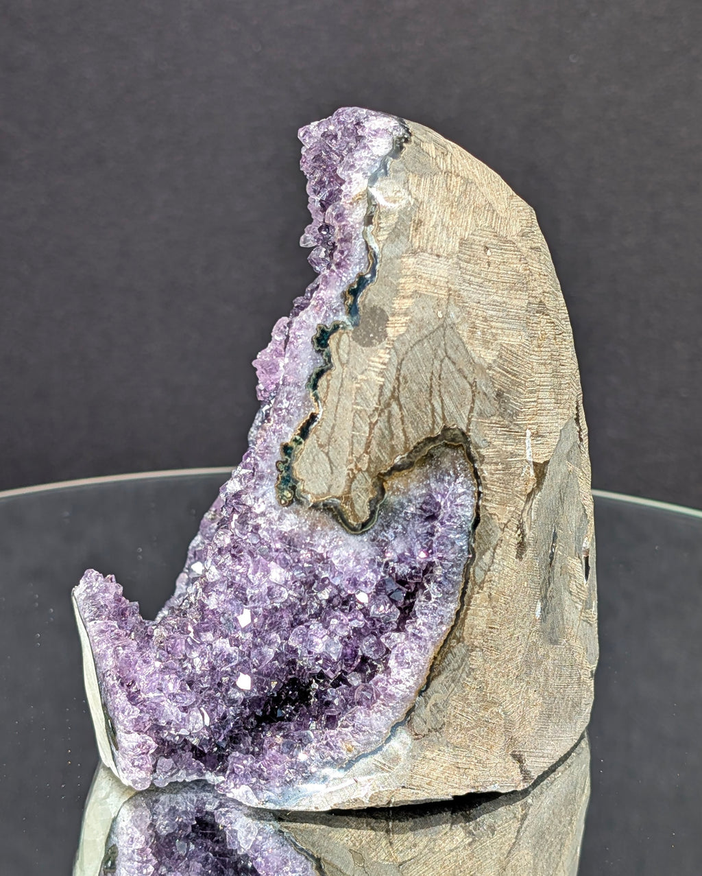 Amethyst Druzy Cluster C