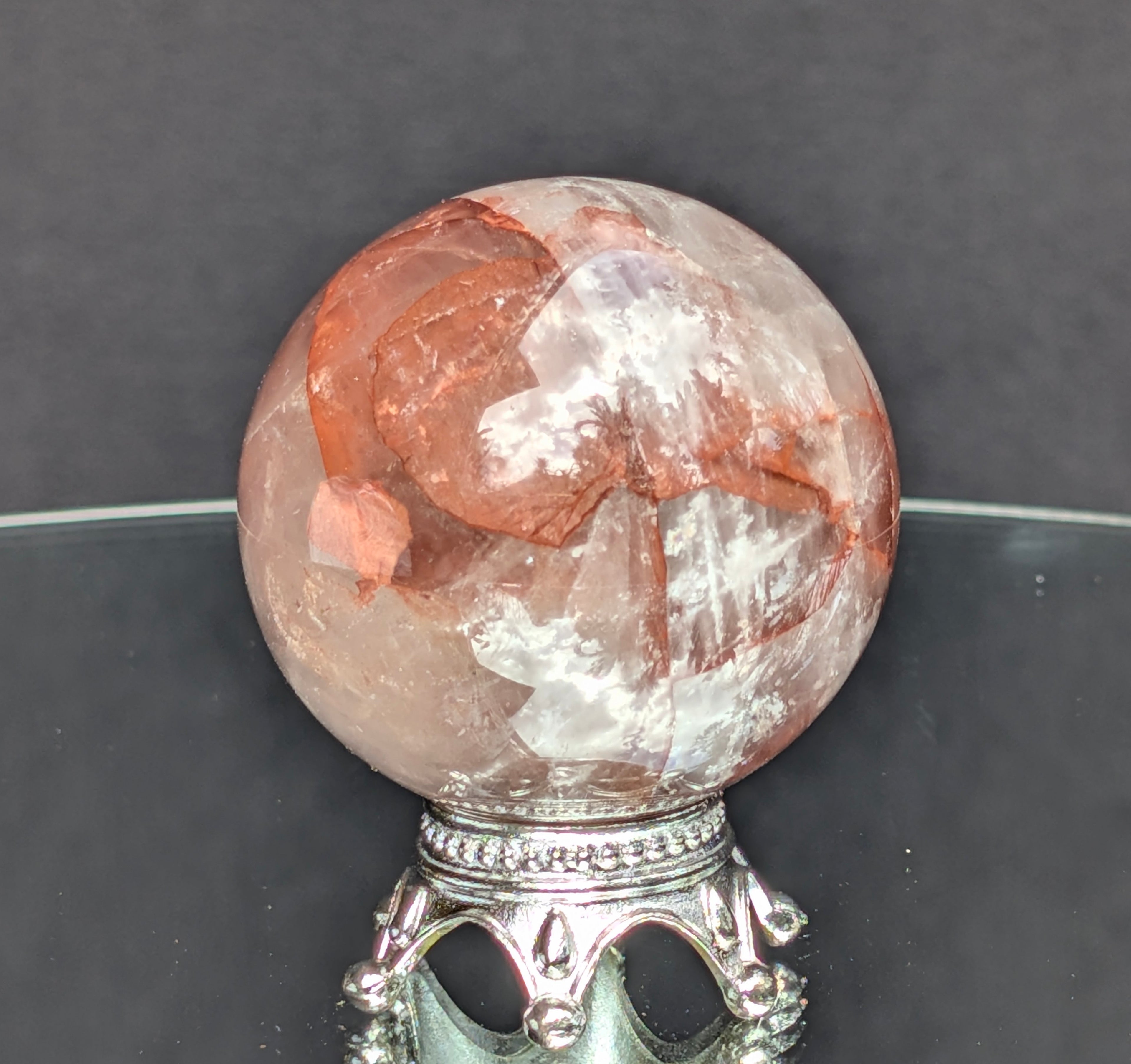 Fire Quartz Sphere C